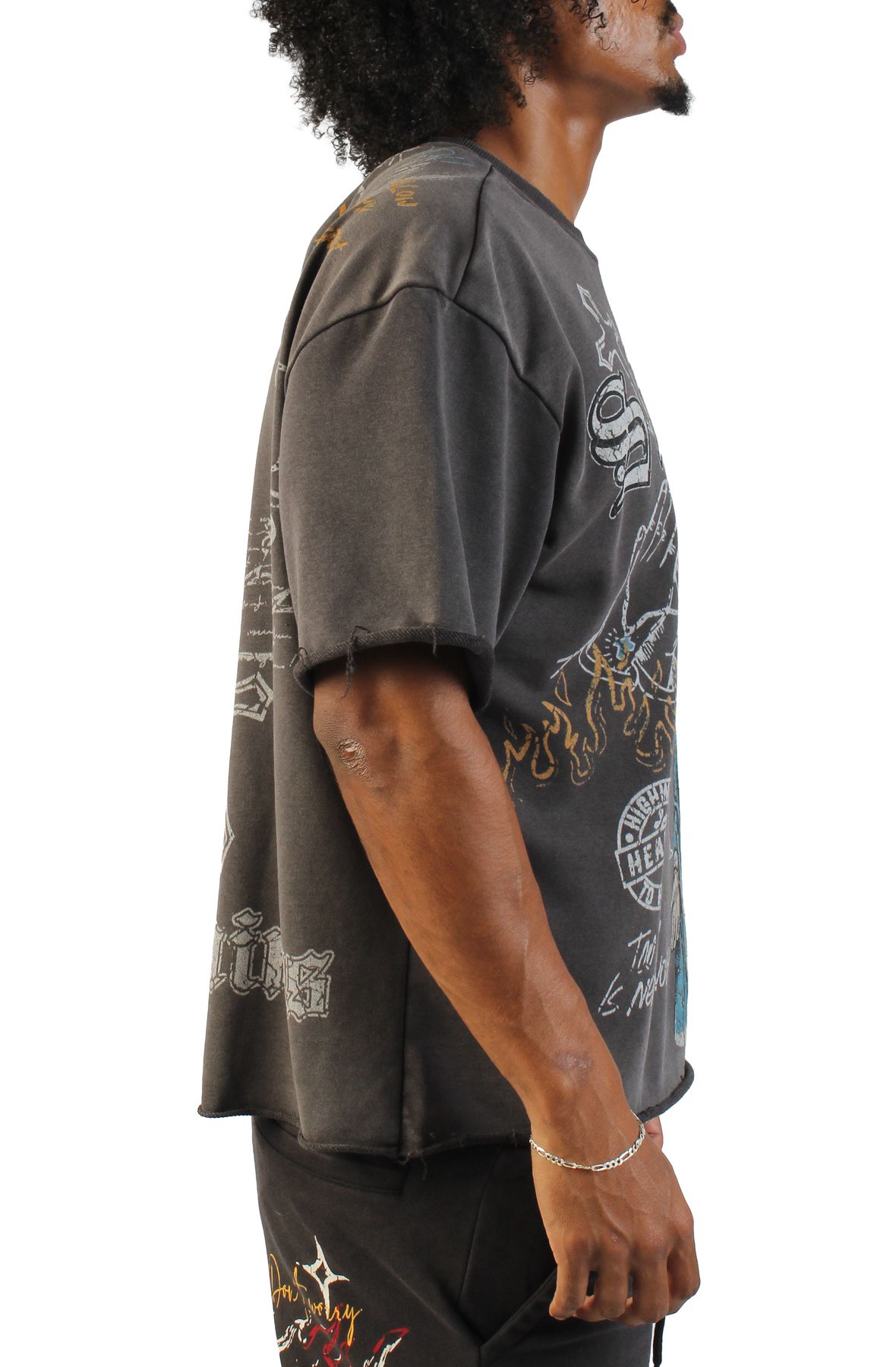 FBRK Santa Maria T-Shirt 610-81128FB-BLK - Shiekh