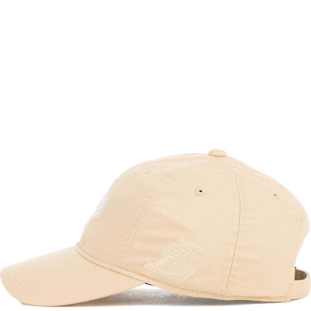 Tan lakers hat Clearance