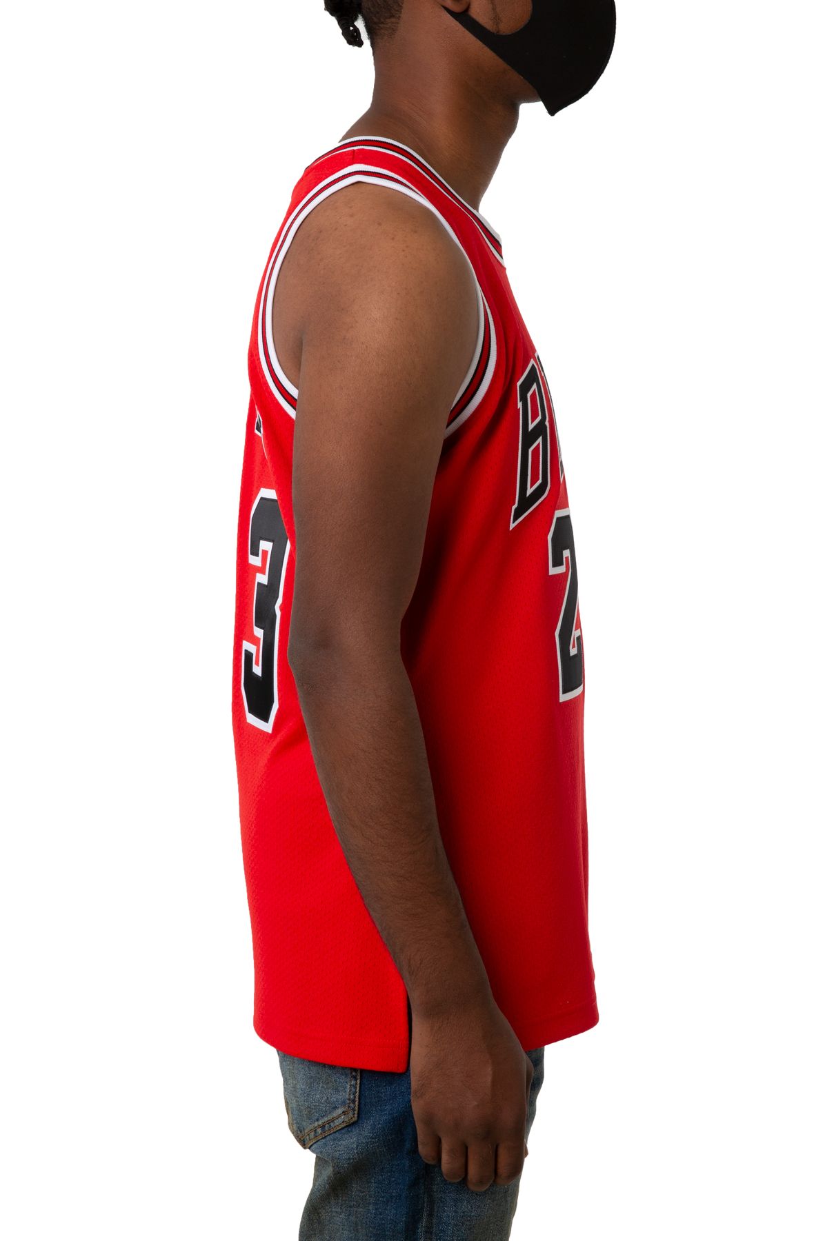 Mitchell & Ness Men NBA Chicago Bulls Authentic Jersey Michael Jordan White  '97 - 98 AJY18398CBU97MJ – HotelomegaShops - While Marcus Jordans