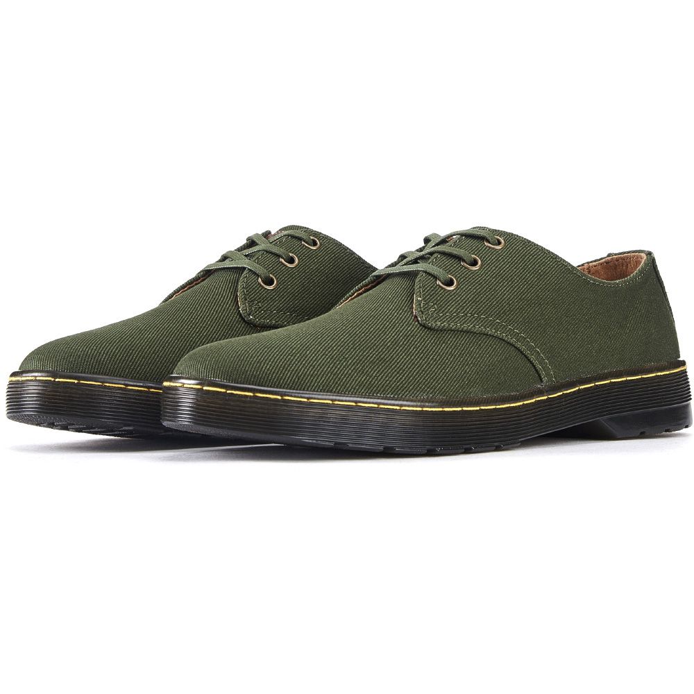 DR. MARTENS for Men: Delray Forest Green Oxfords R20765303  display picture 3