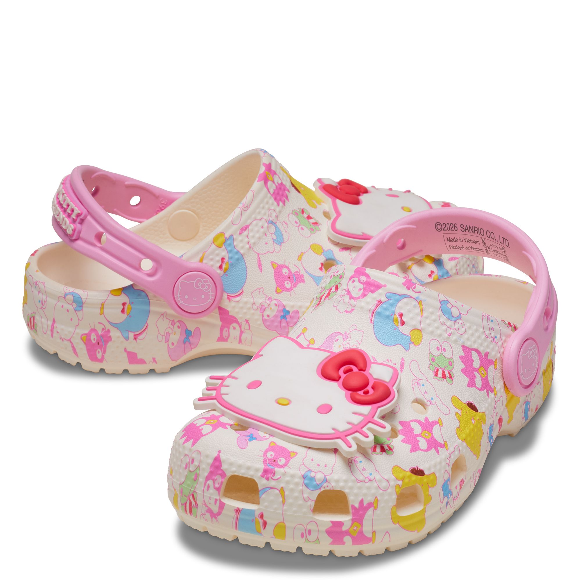 CROCS Toddler Kids Hello Kitty and Friends Classic Clog 212686-90H