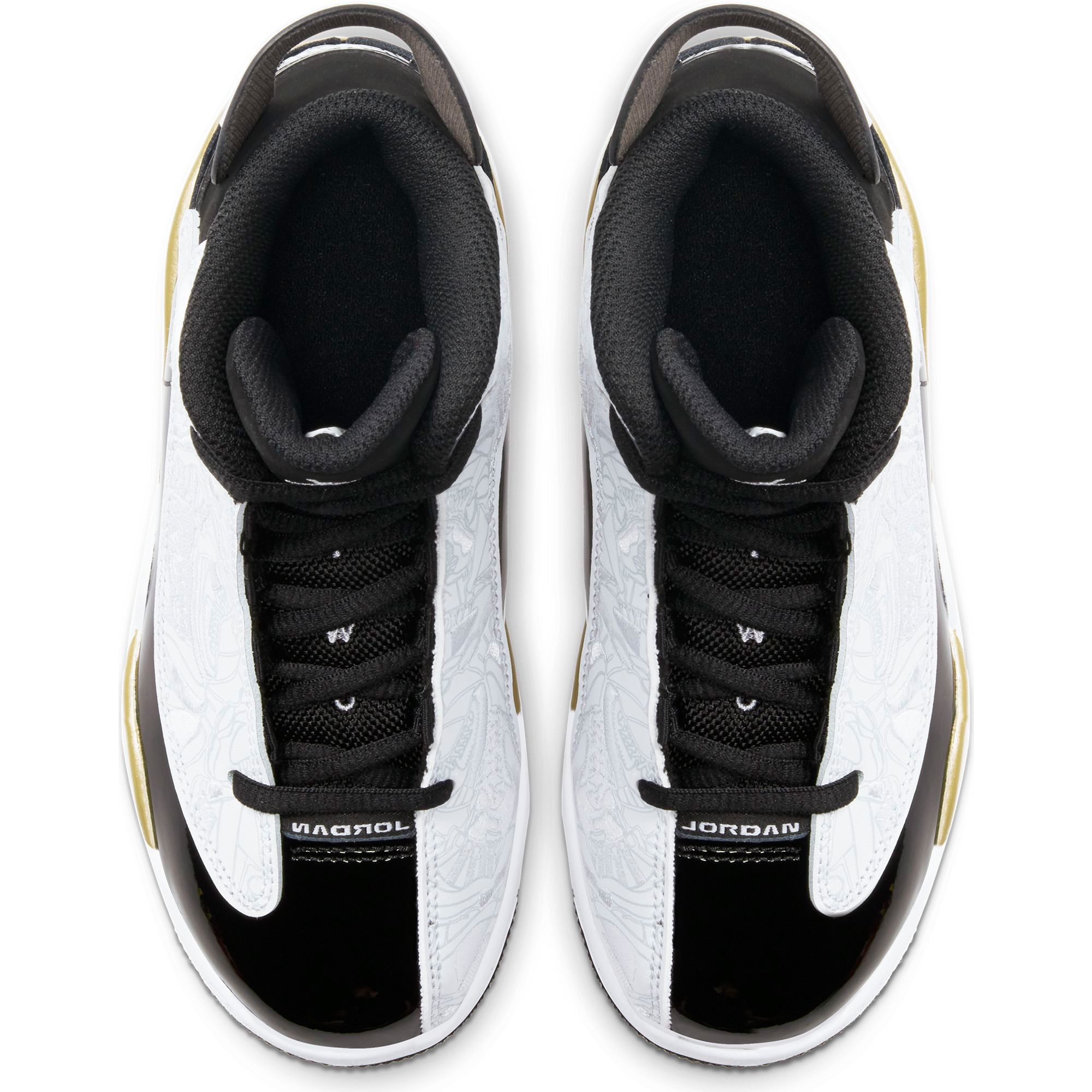 air jordan dub zero black gold
