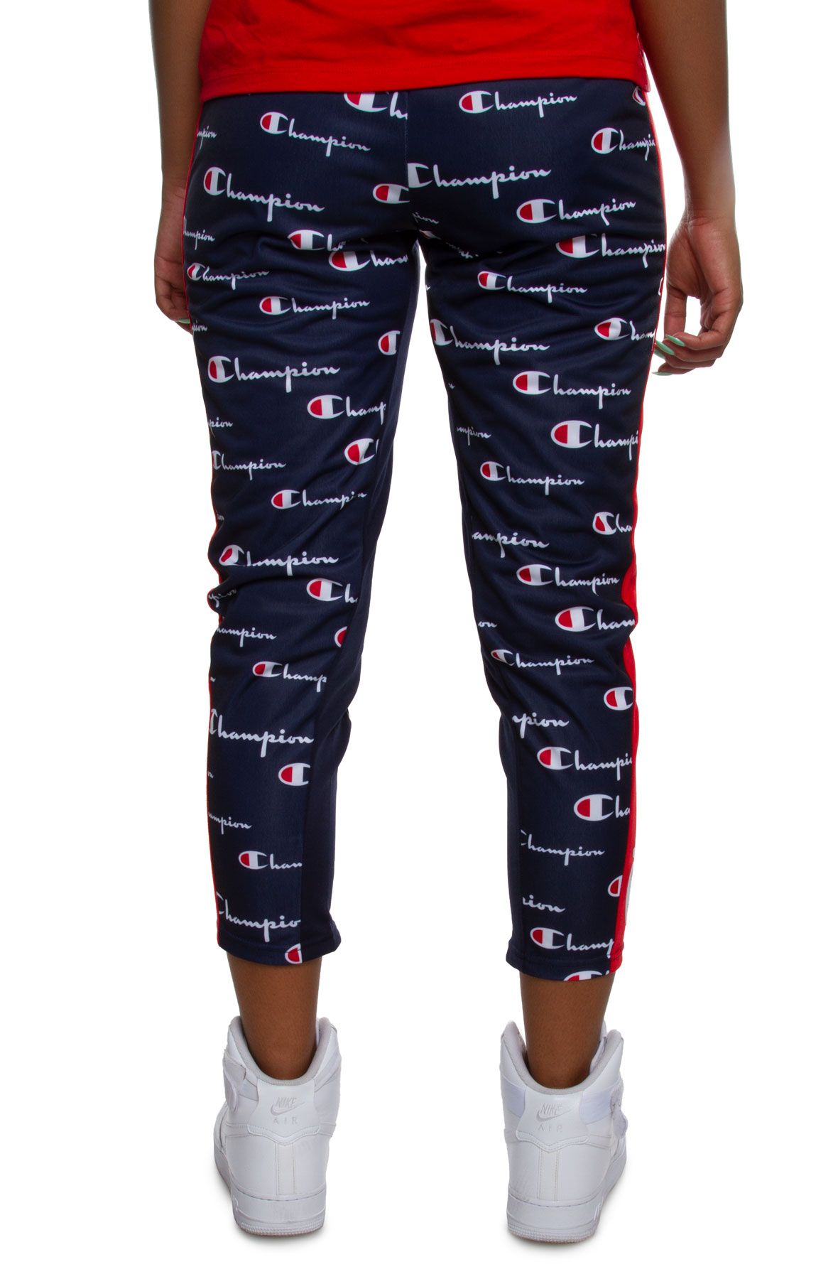 nike sportswear all over print track pants