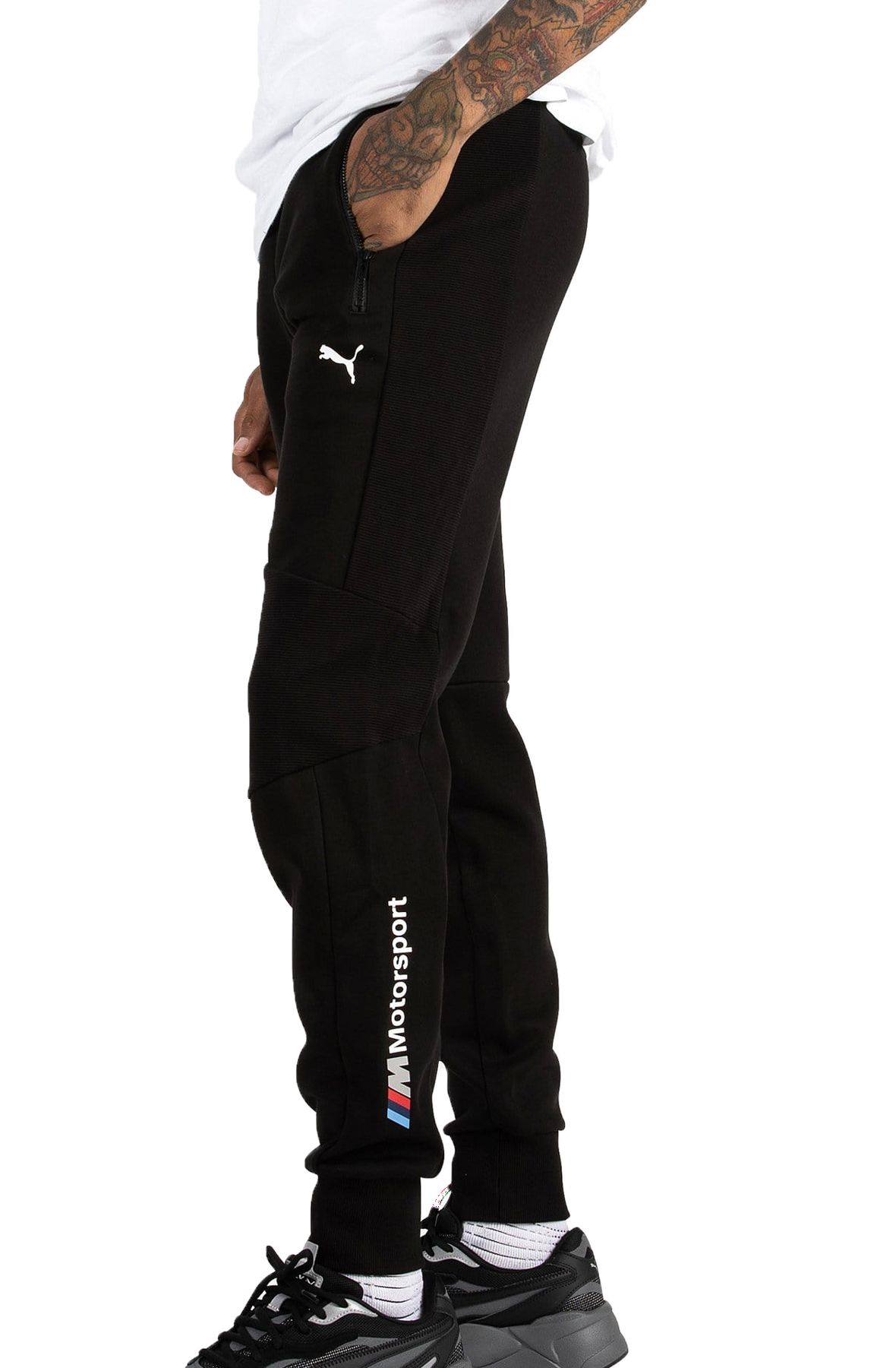 Pantalon jogging homme Puma Bmw motorsport Noir - ZESHOES