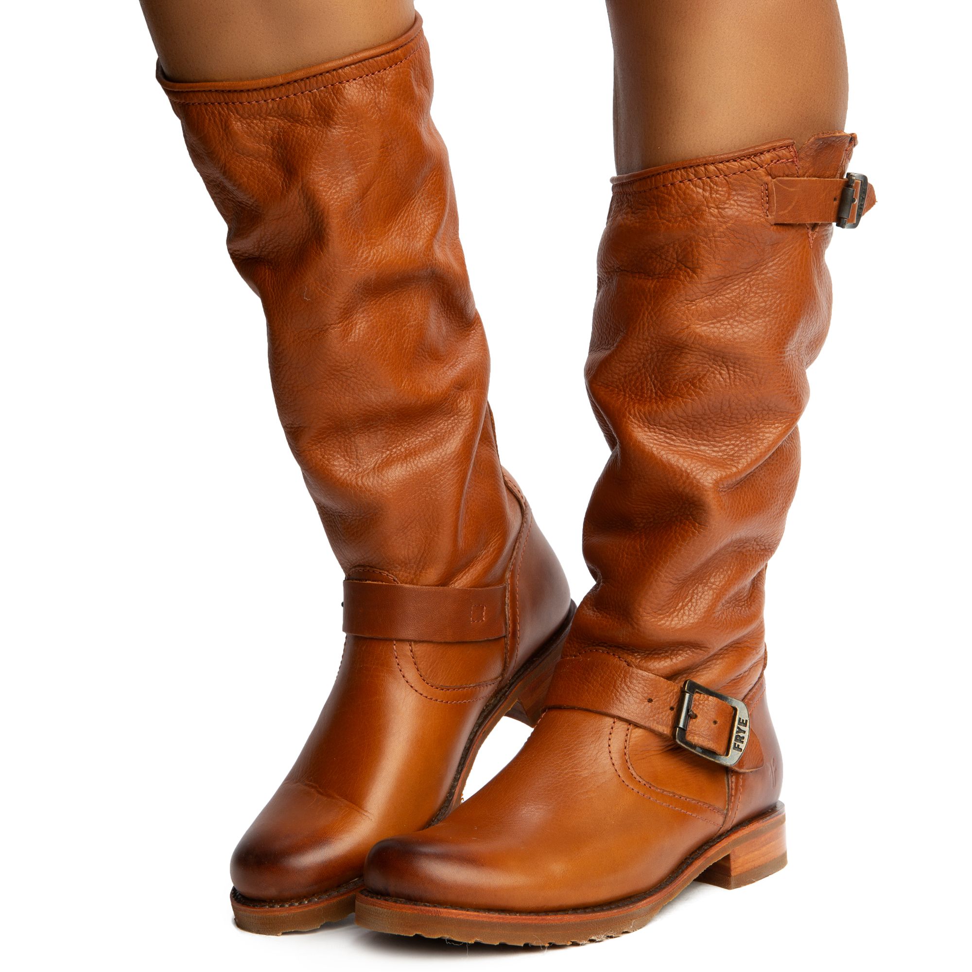 FRYE Veronica Slouch Boots VERONICA WHISKEY Shiekh