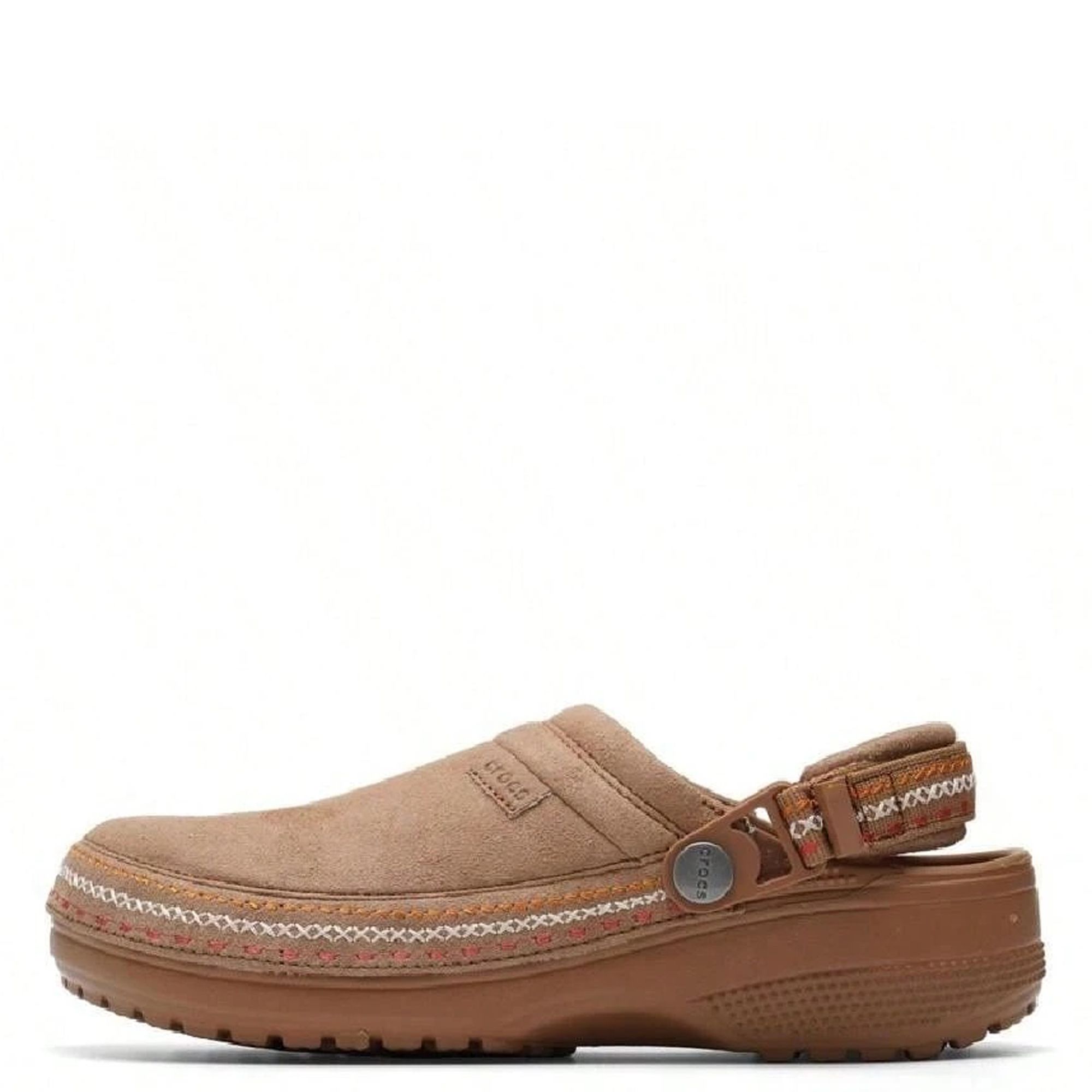 Crocus07 CROCS Crafted Vegan Suede Stitch Clog 214048-2EY - Shiekh