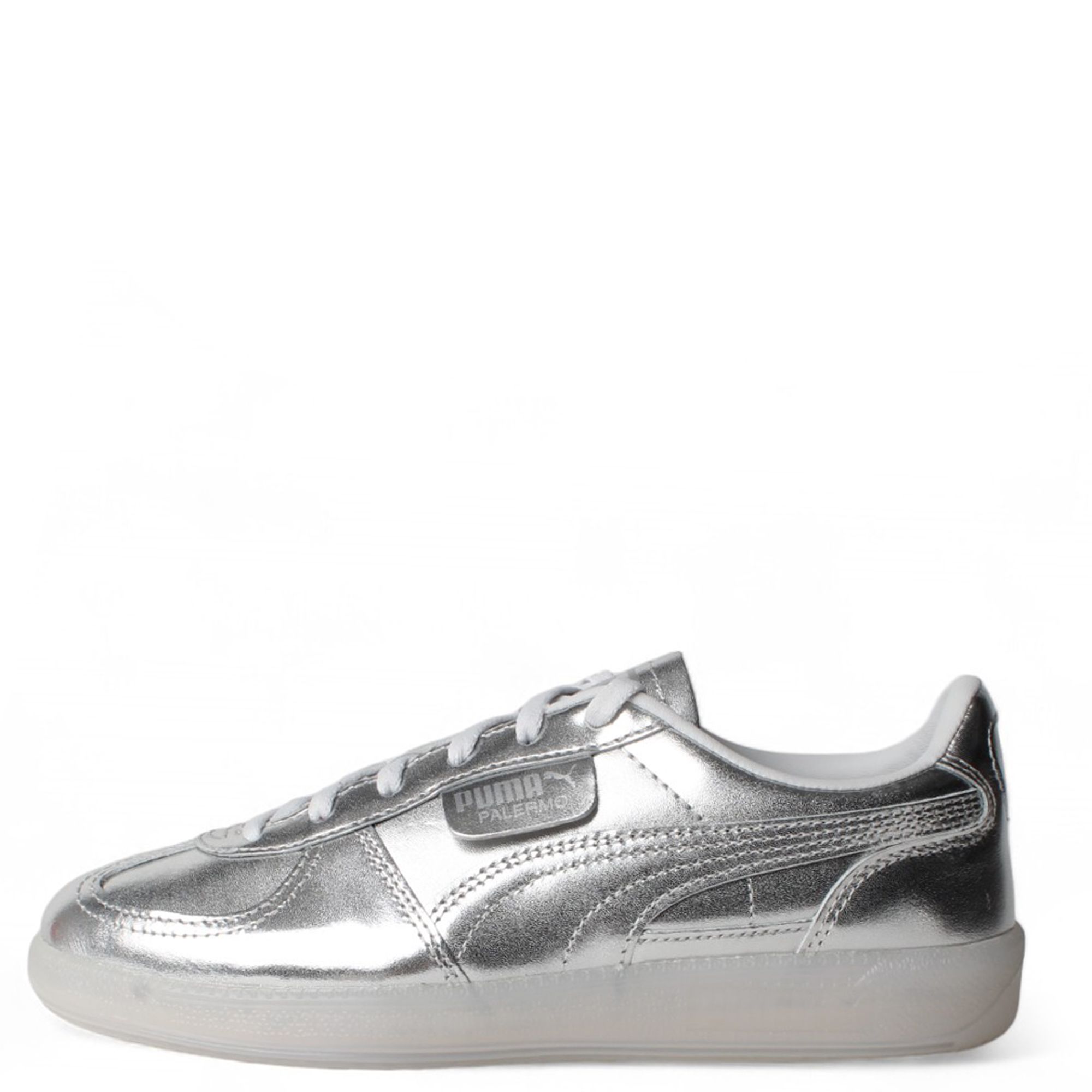 シューズ PUMA PALERMO Puma Palermo Lth PS White Grey Blue Gum Kids Preschool