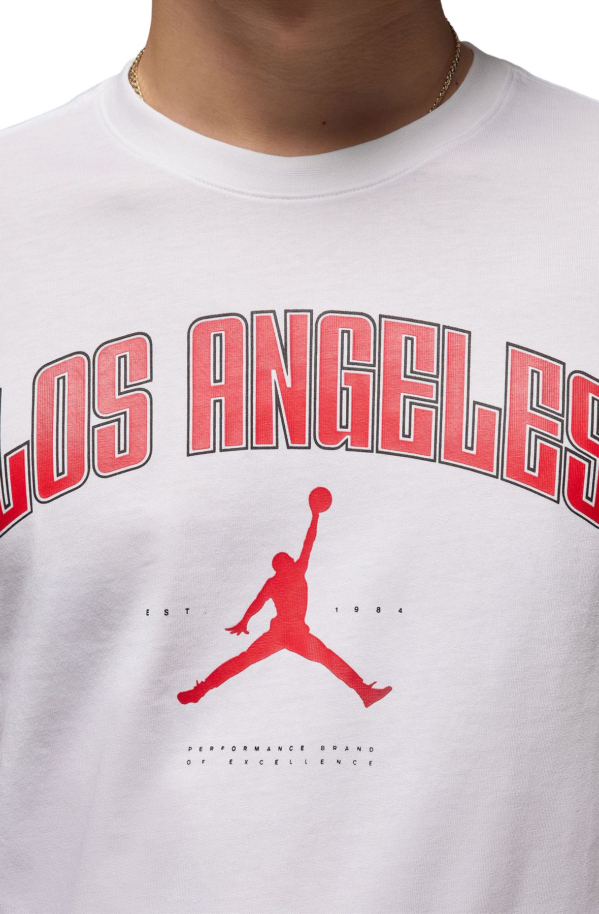 JORDAN Los Angeles T-Shirt HQ0384 100 - Shiekh