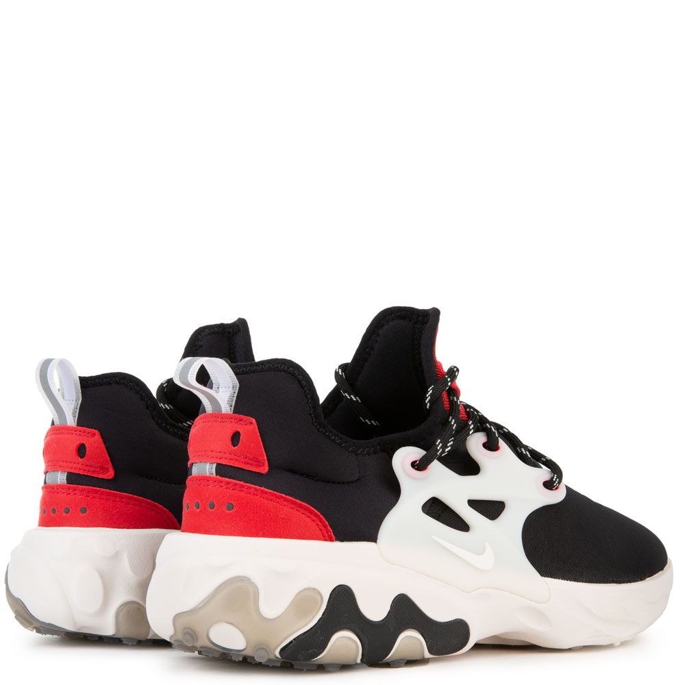 nike react presto black phantom university red