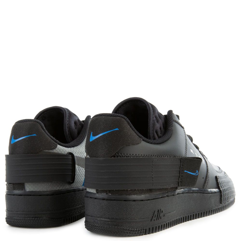 air force 1 microbranding black