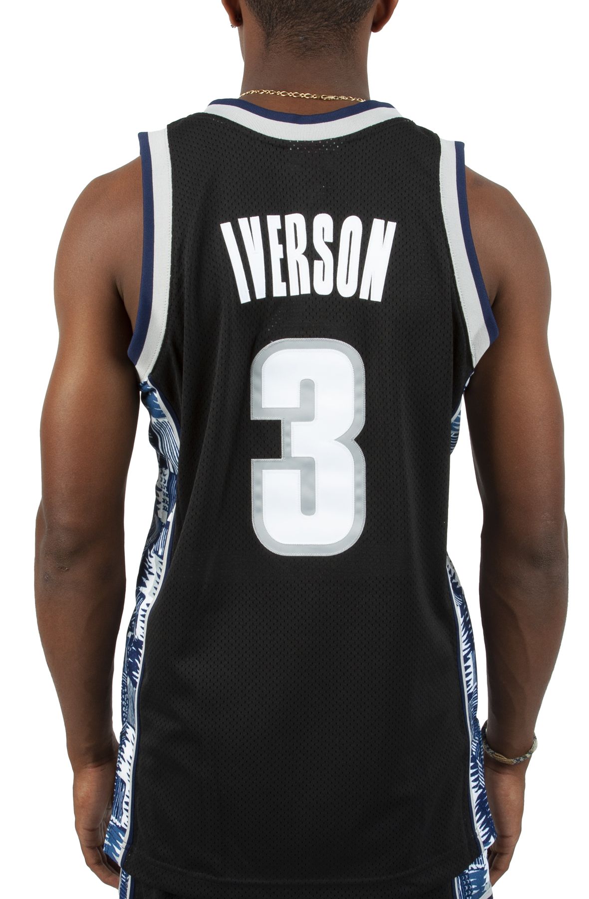swingman allen iverson georgetown university jersey