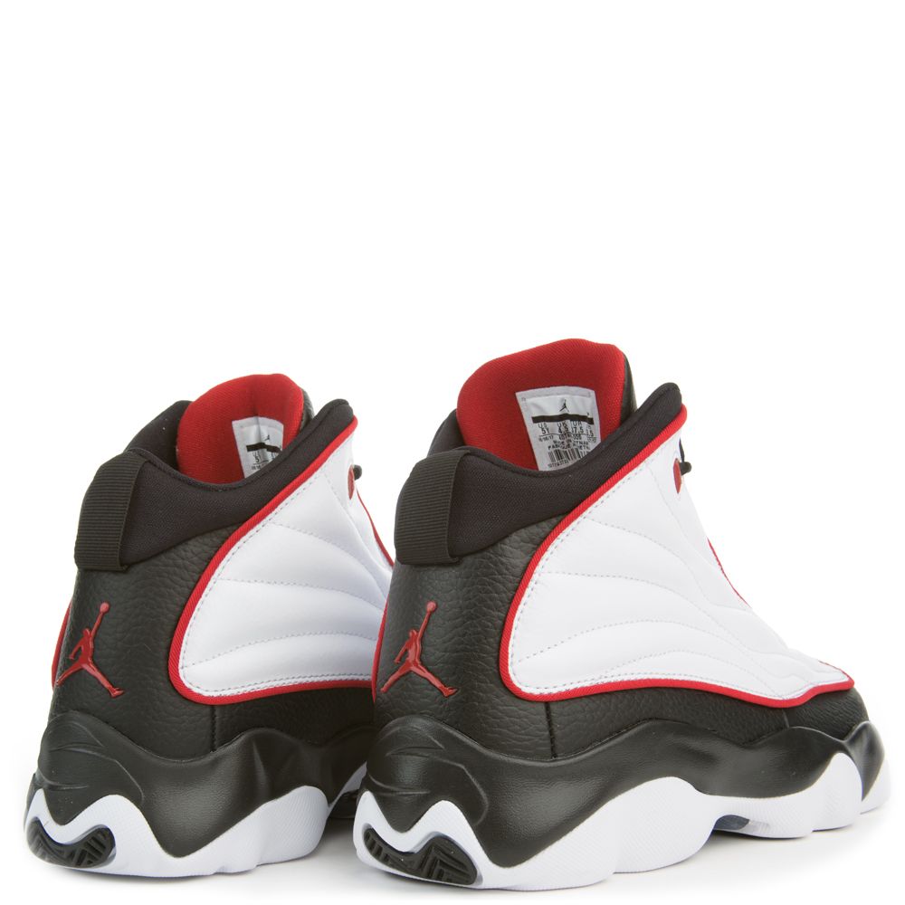 jordan pro strong red and white