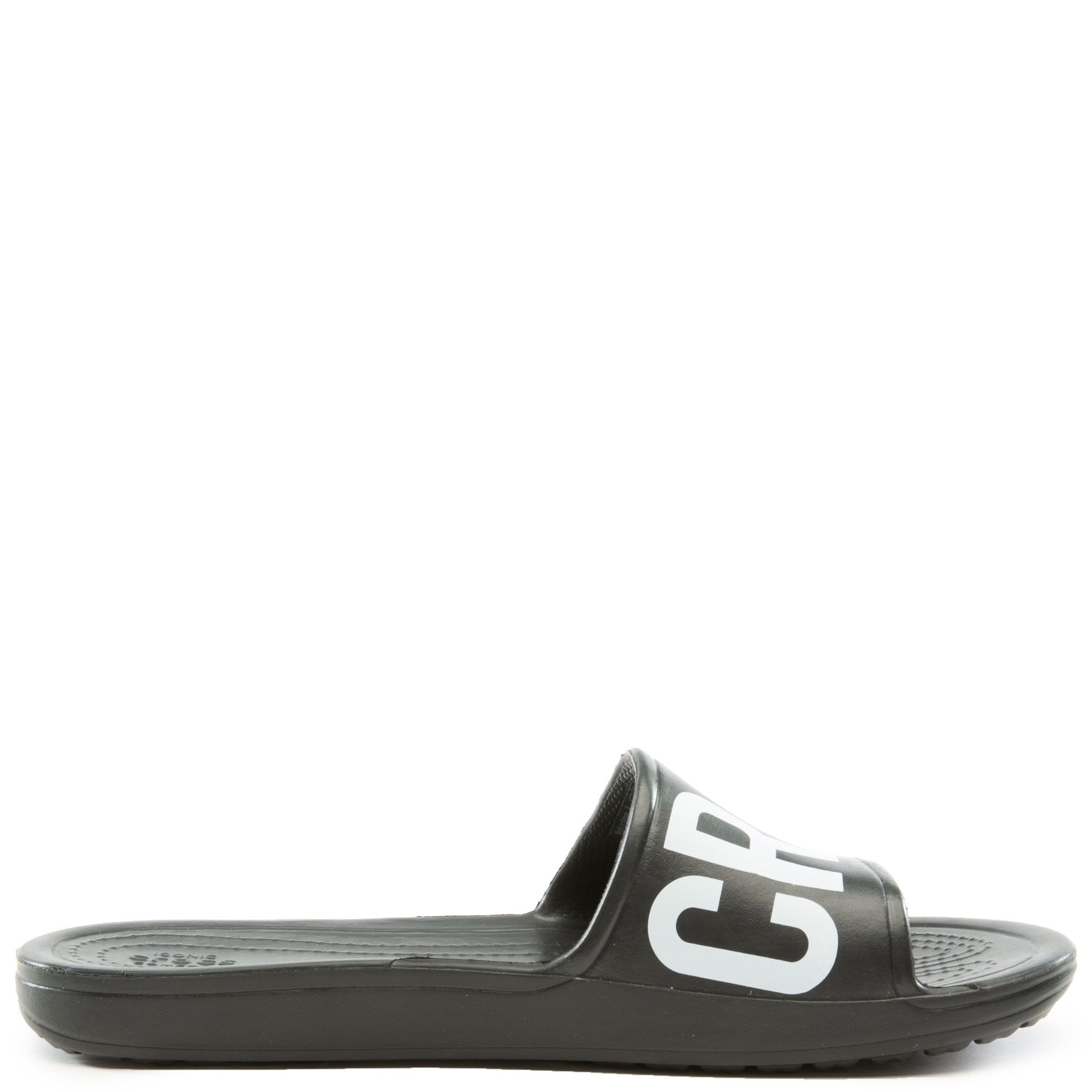 CROCS Sloane Logo Mania Slide 205945-001 - Shiekh