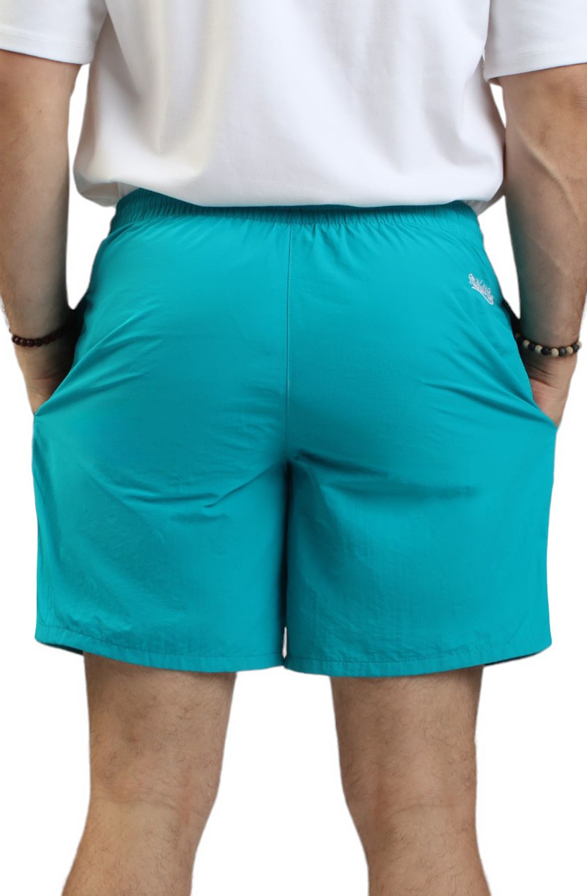MITCHELL AND NESS Florida Marlins Multi Hit Nylon Shorts PSHR6910