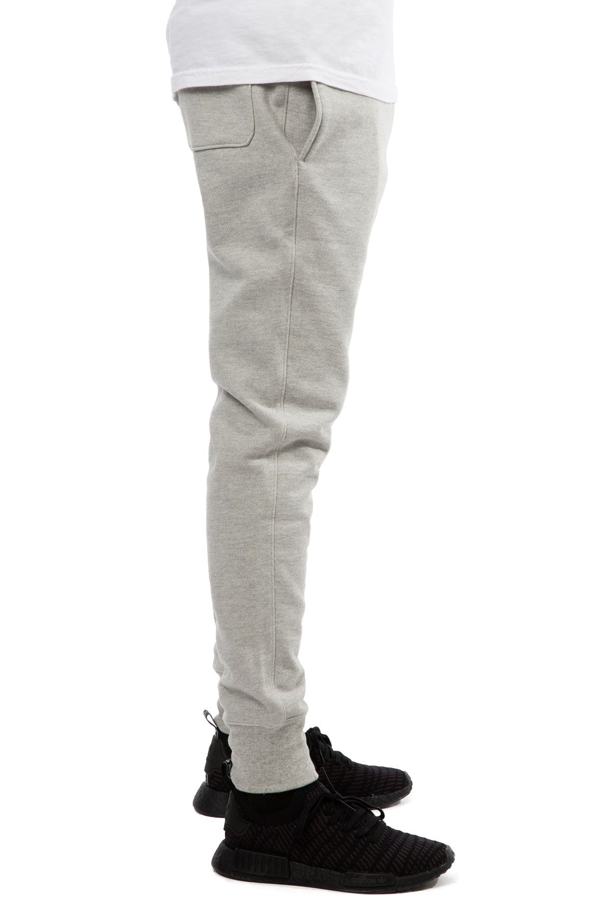 reverse weave joggers