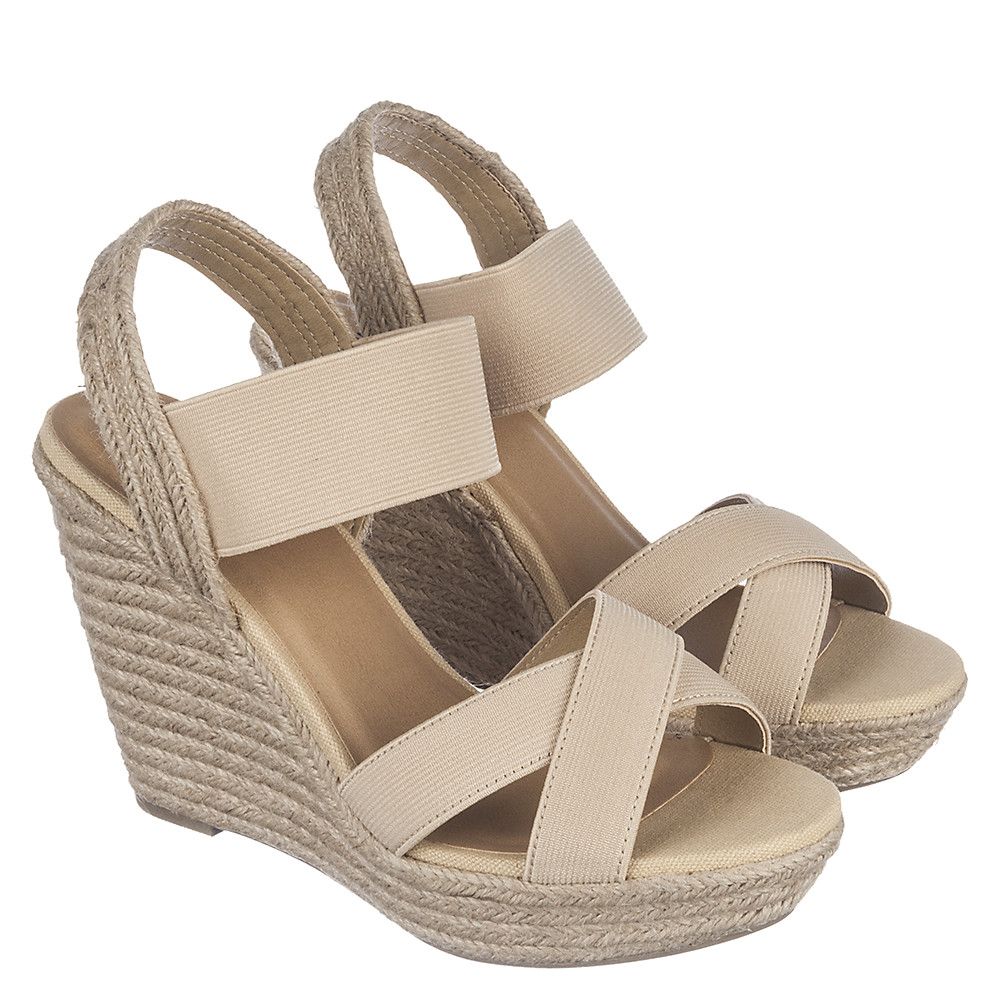 Shoes High-Heeled Sandals Wedge Sandals seychelles Wedge Sandals natural white casual look 