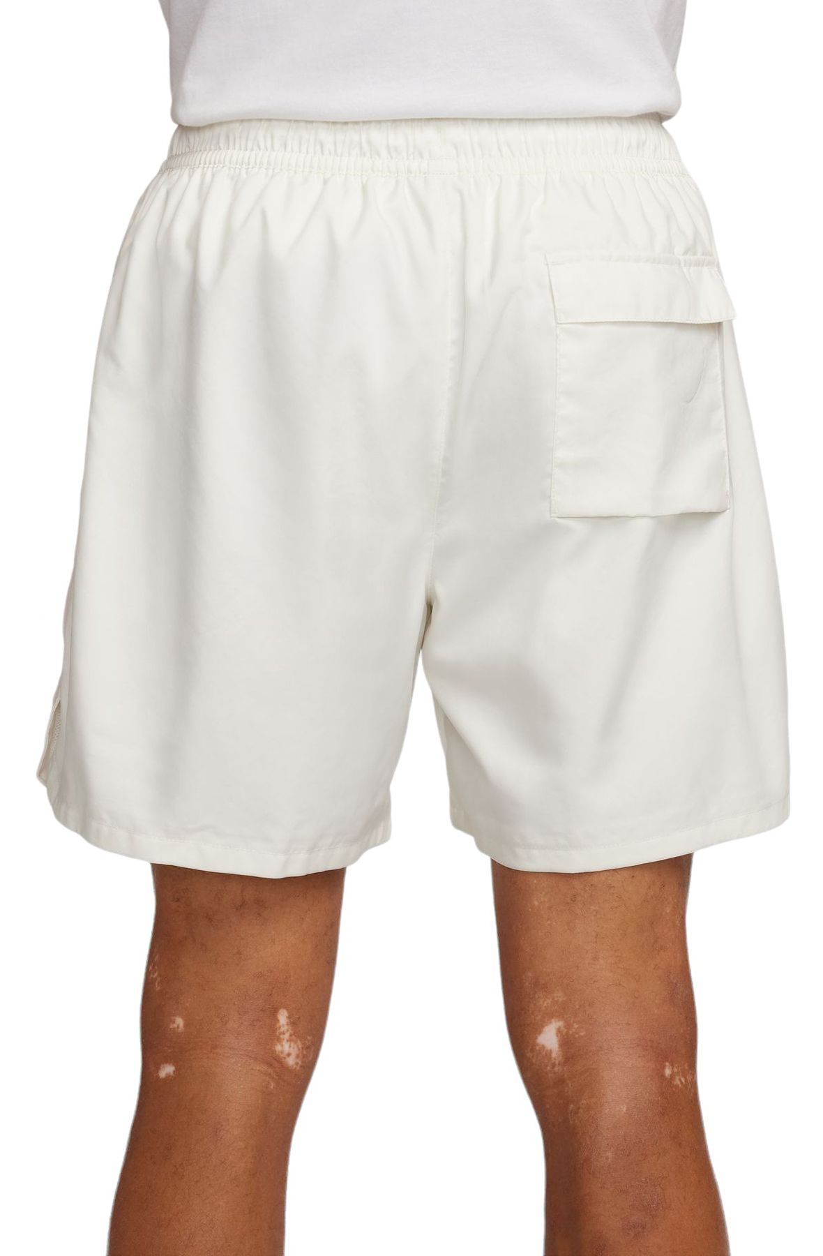 nike woven shorts steam white