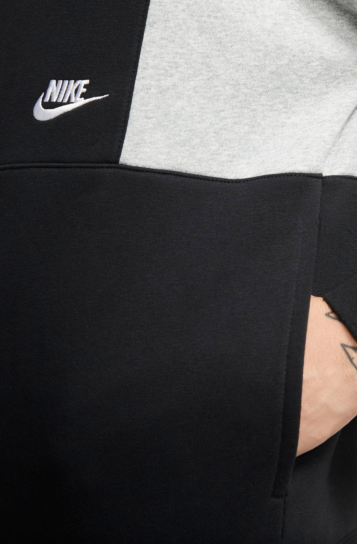 pastel colour block hoodie nike