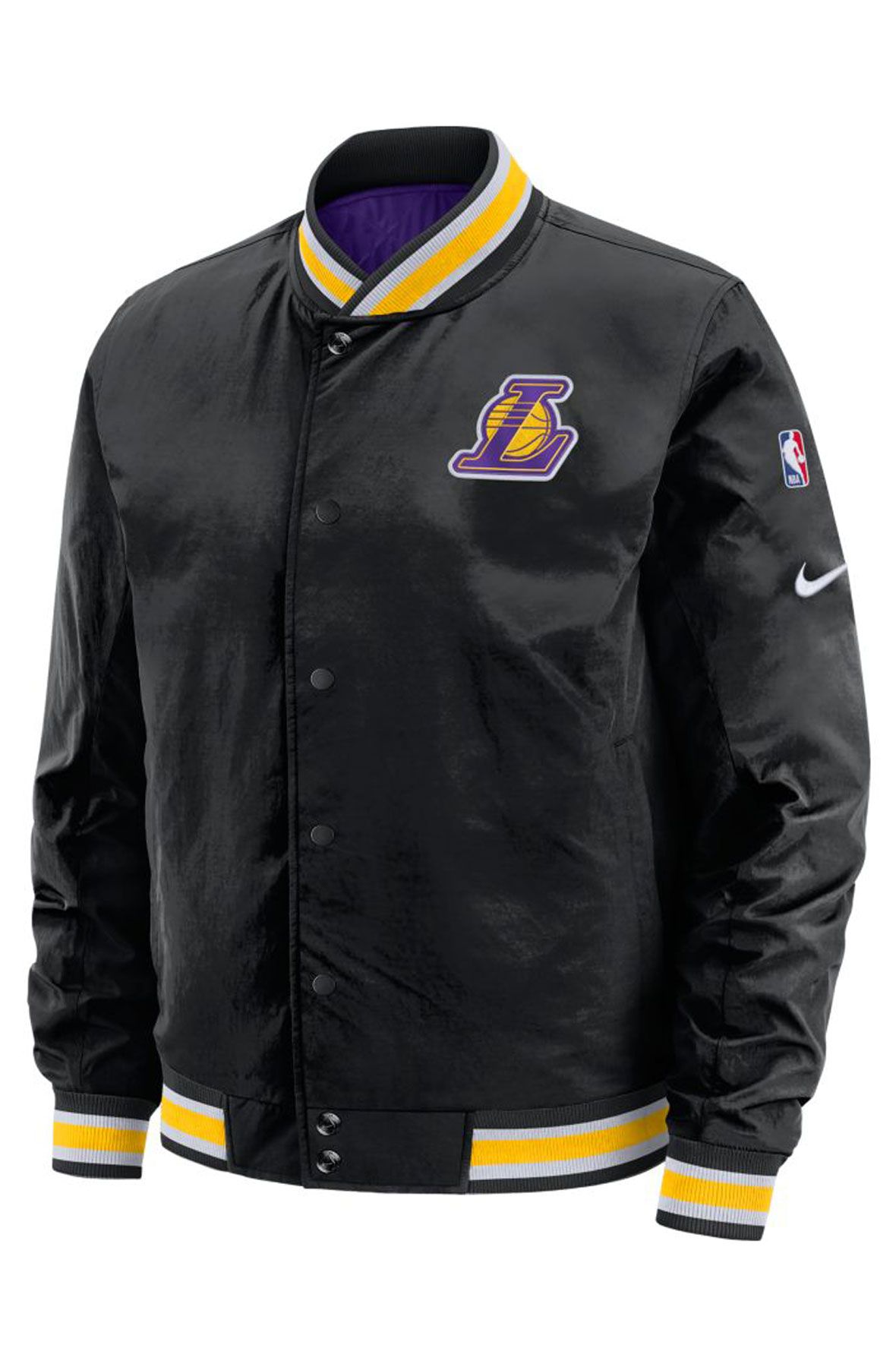 NIKE Los Angeles Lakers Courtside Reversible Jacket AV3543 010 - Shiekh