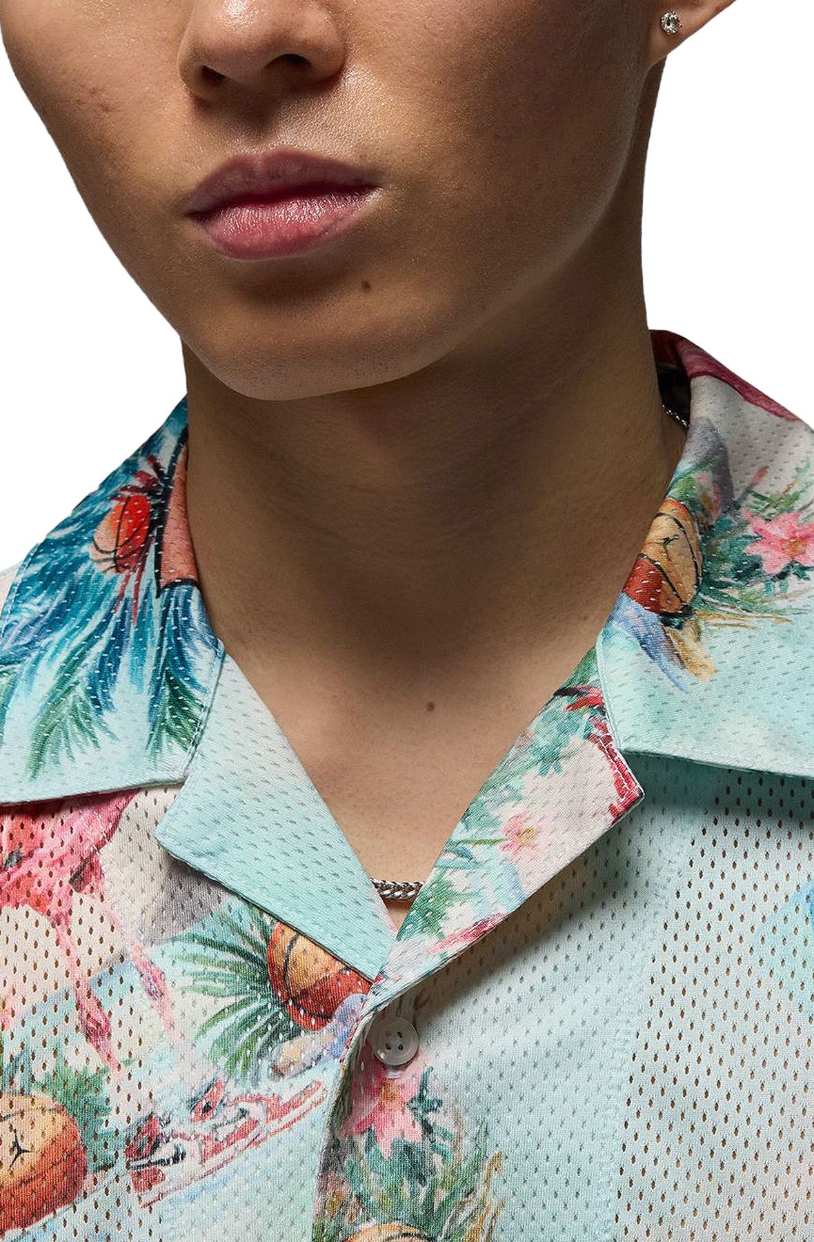 JORDAN Essentials Printed Camp Top IB3007 133 - Shiekh