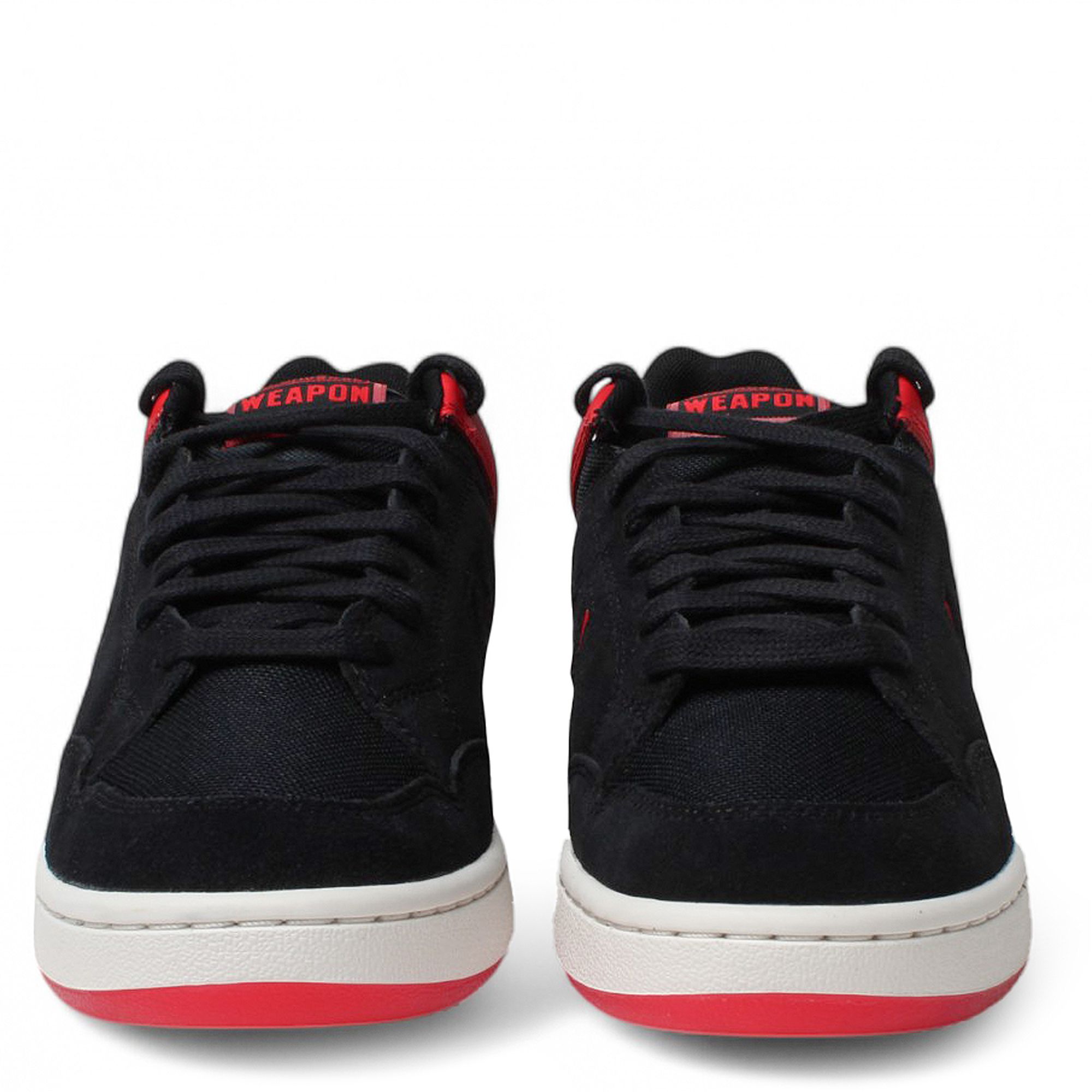 Converse Weapon Suede Leather Upper A10601C Men’s 11 Black Red Vintage White 34817add8299e85534f9a9f7ae6316  main image 4