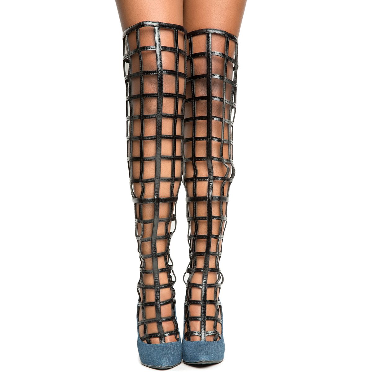 cape robbin denim boots