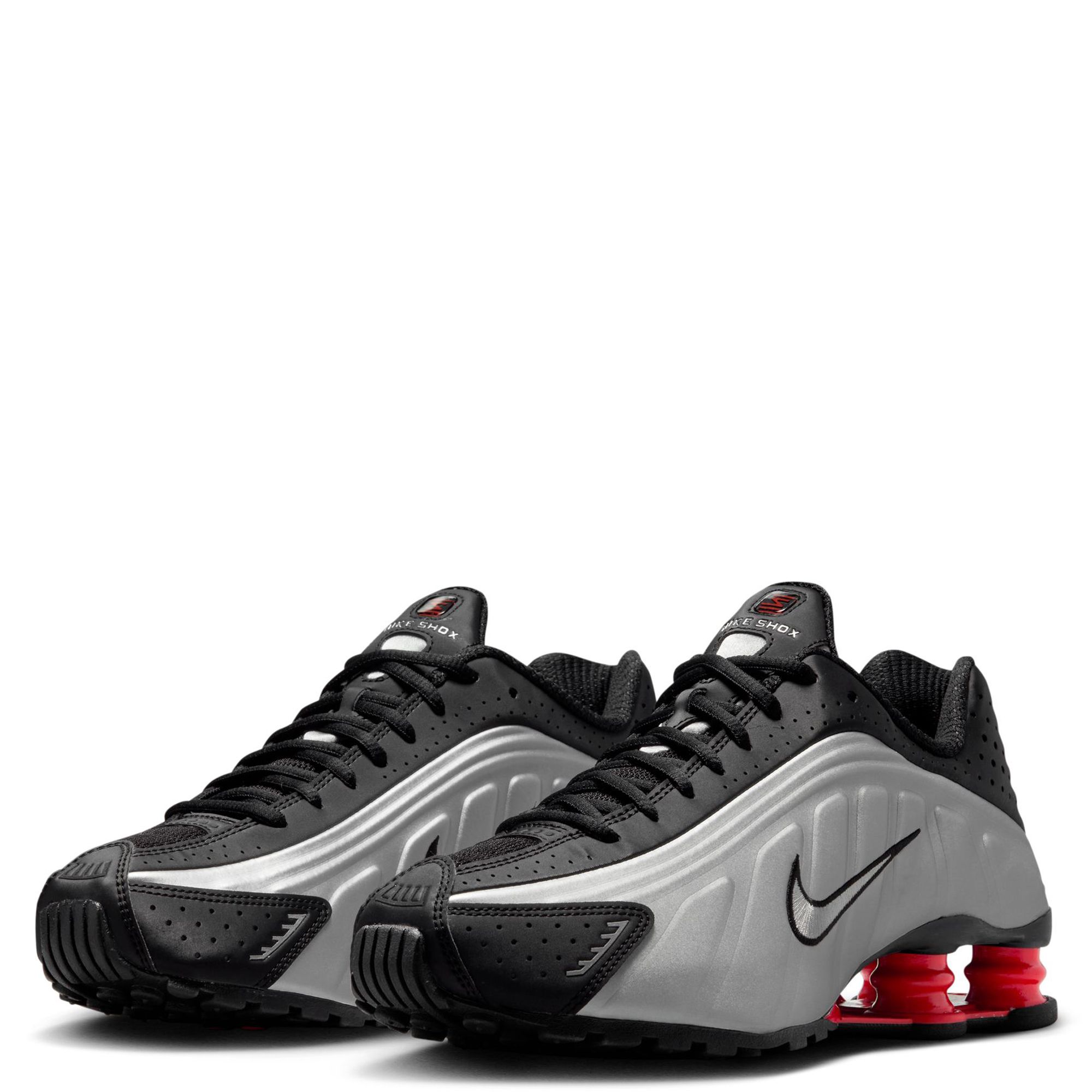 nike shox r4 crimson ブラック Nike Shox R4 Black Bright Crimson Men's - HQ1988-001 - US