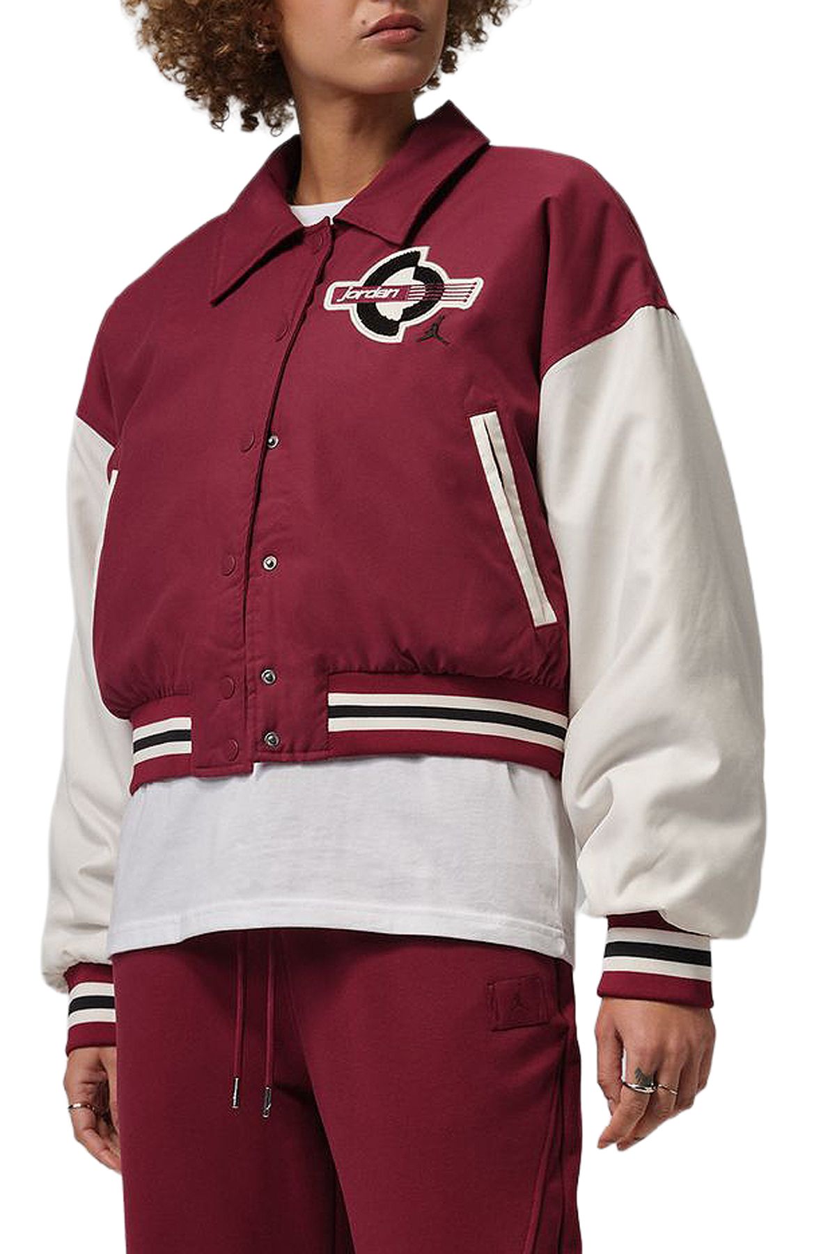 JORDAN Brooklyn Therma-FIT Varsity Jacket HV0403 677 - Shiekh