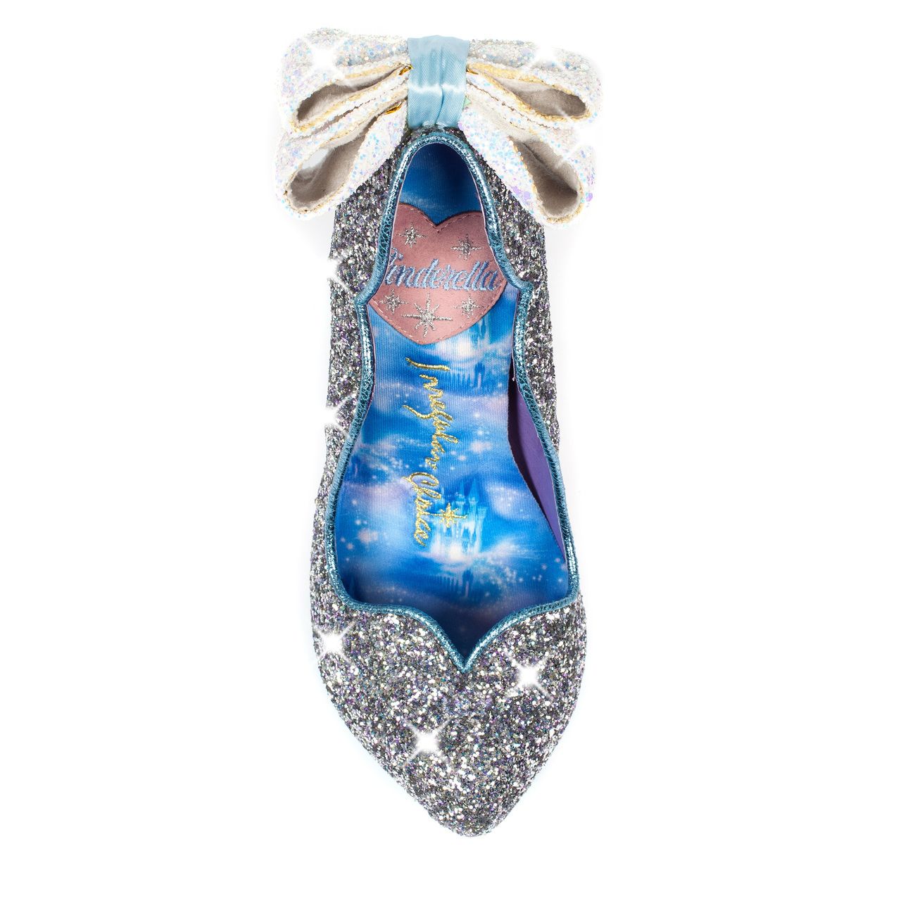 irregular choice cinderella sparkling slipper