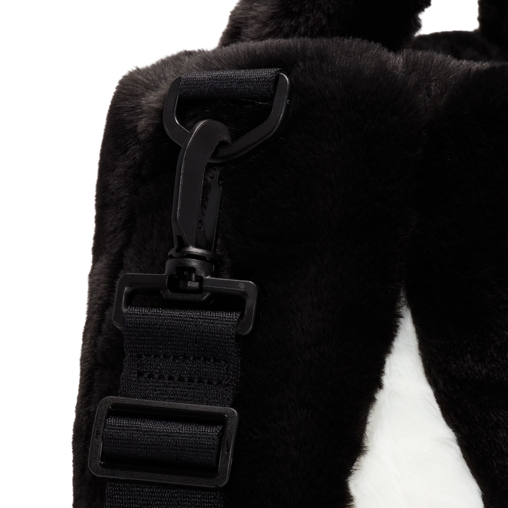 Nike NSW Faux Fur Tote Womens Bag Black DQ5804-010 – Shoe Palace