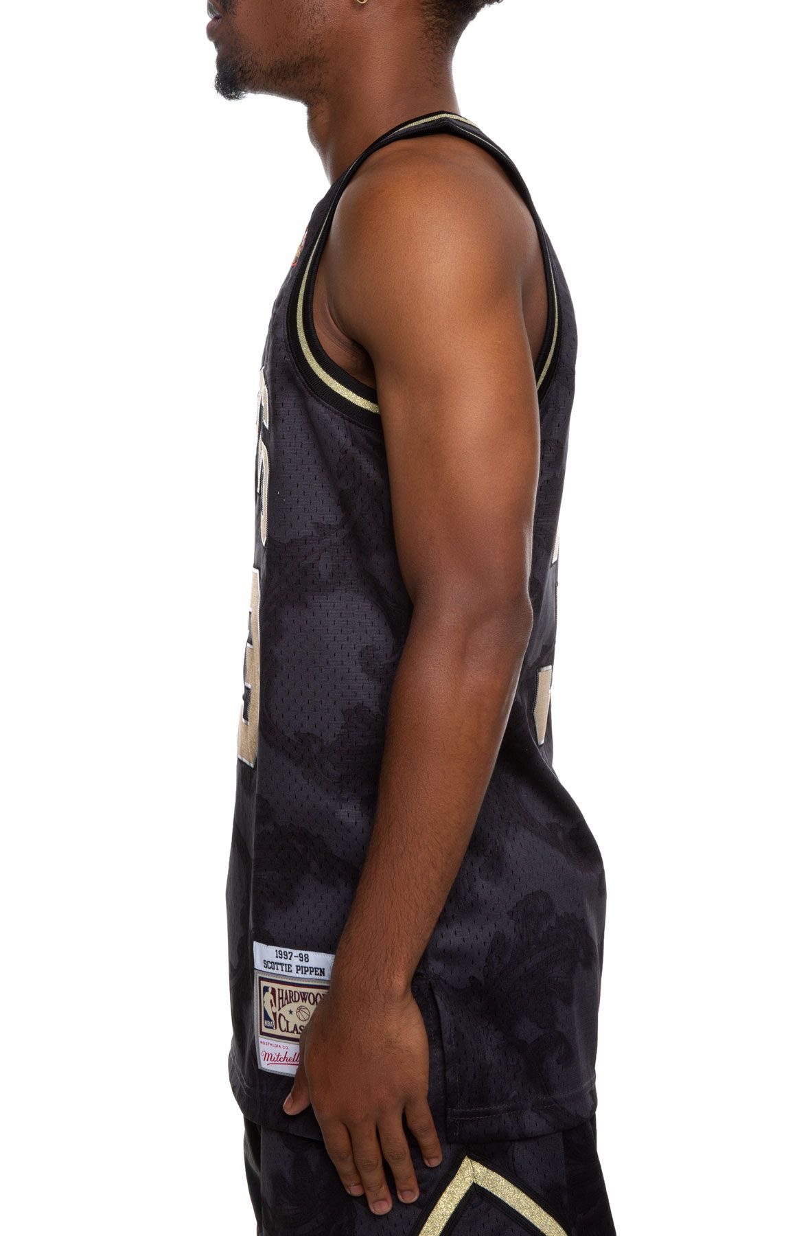 MITCHELL AND NESS Chicago Bulls Scottie Pippen Black Toile