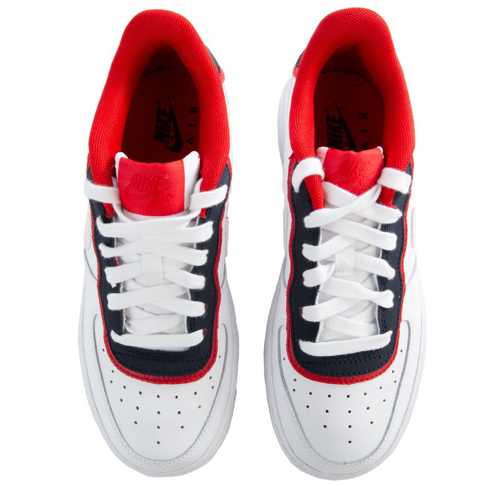 air force 1 07 obsidian white university red