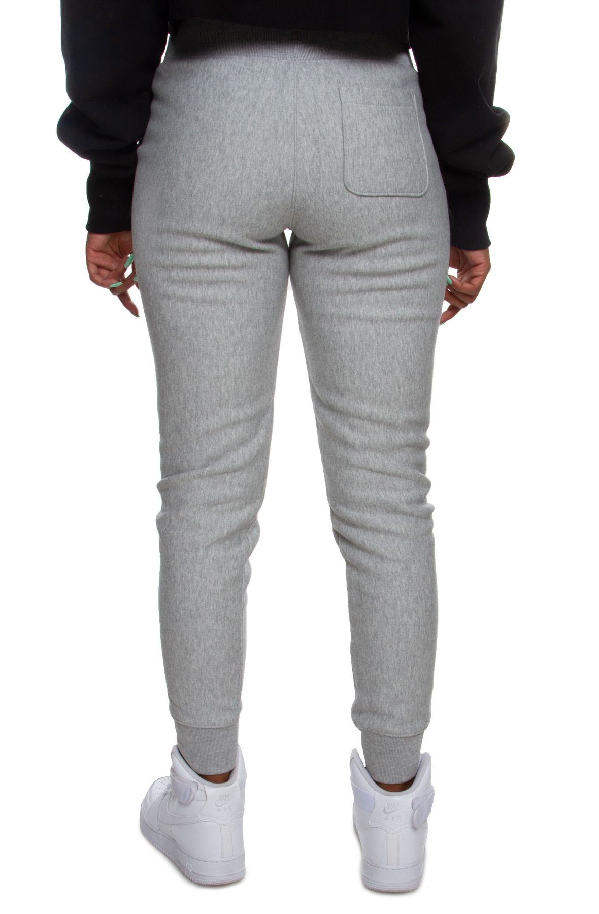 womens reverse weave joggers