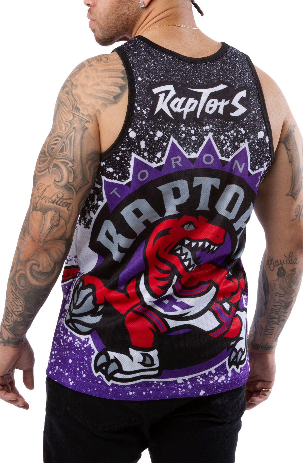  Mitchell & Ness NBA Toronto Raptors Jumbotron Tank Purple MSTKAJ19070TRAL (Fast, S