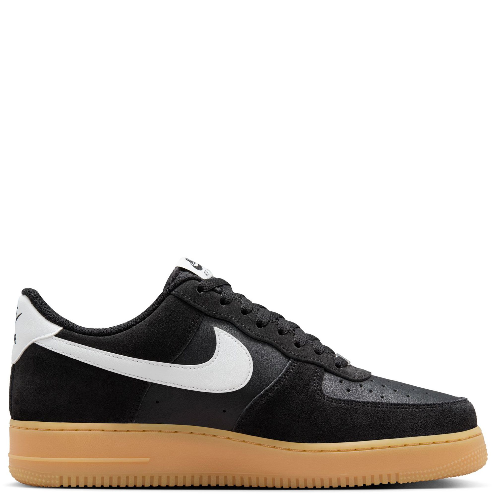 black af1 gum bottom