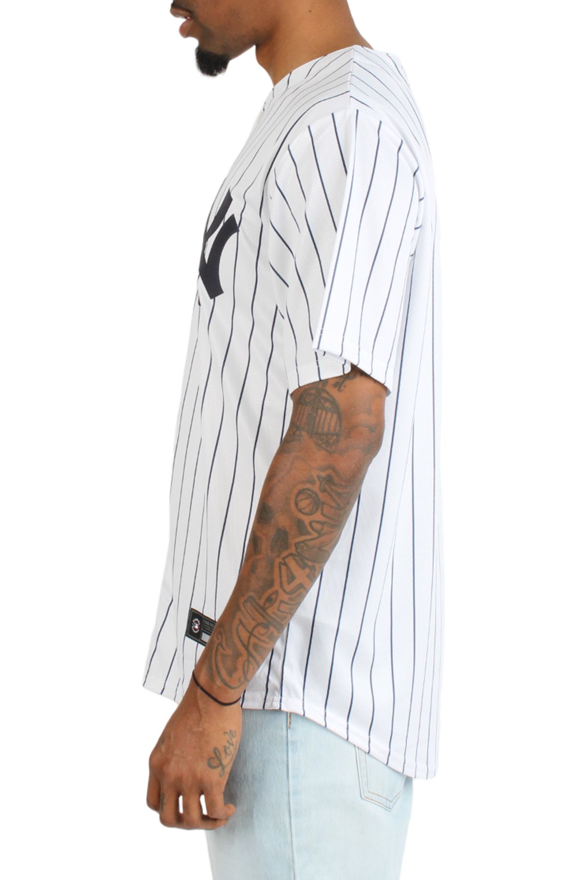 Nike New York Yankees MLB Men's Replica Baseball Shirt White T770