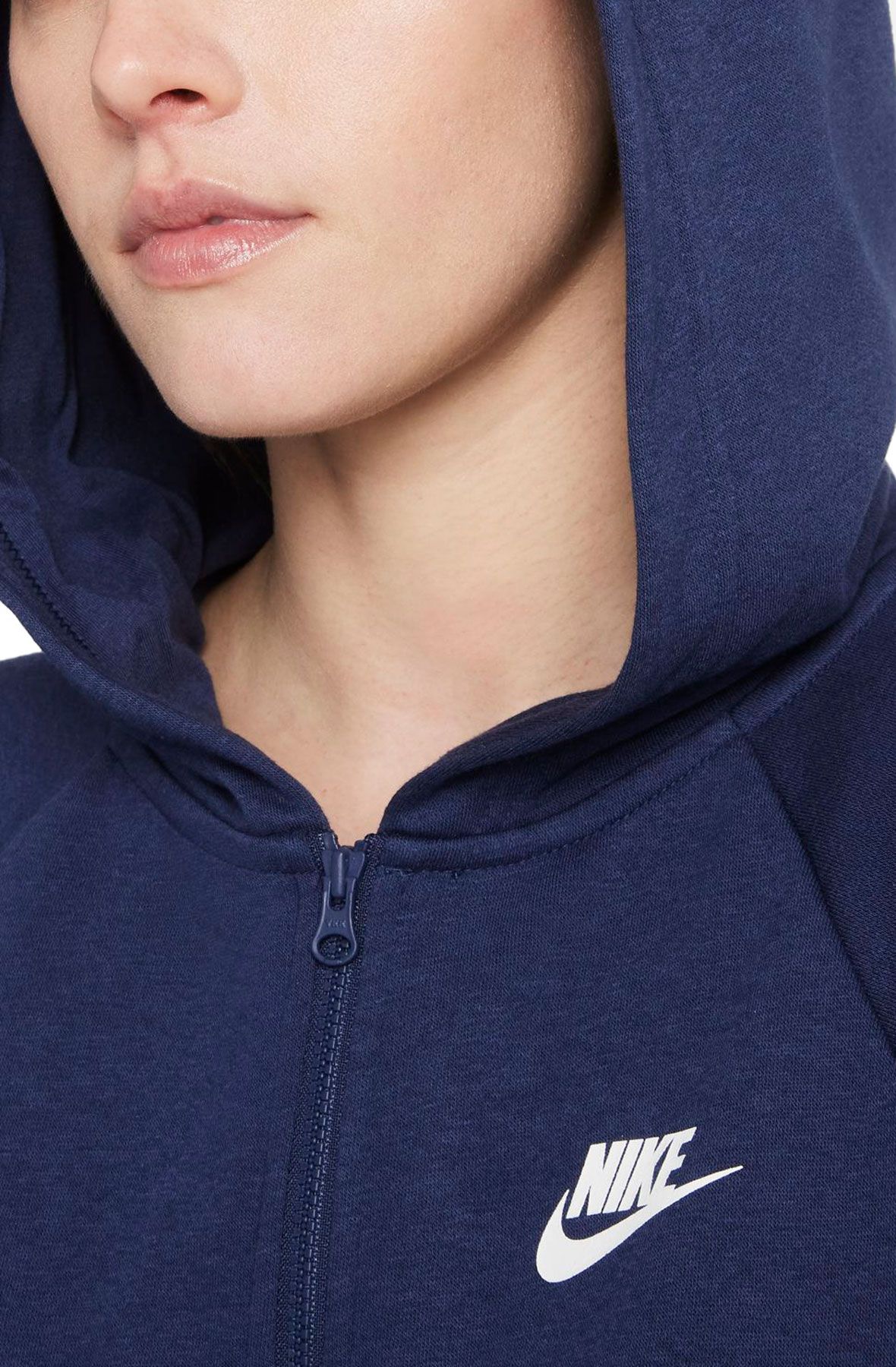 Nike Women's Sportswear Club Essential 1/4-Zip Fleece Hoodie