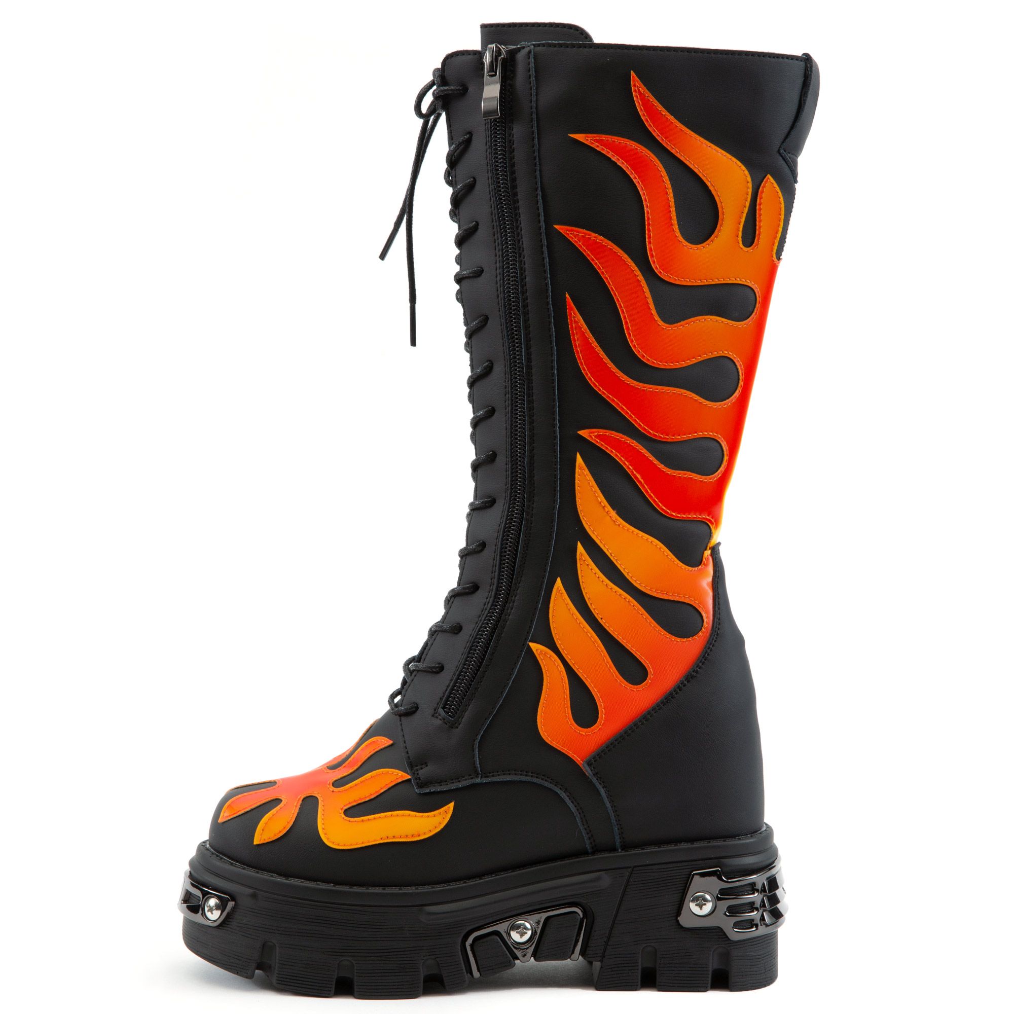 ANTHONY WANG GG3 Platform Boots GG3-RED 