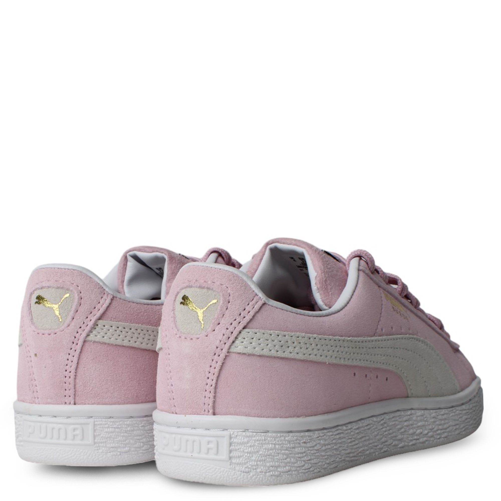 Light pink pumas suede hotsell