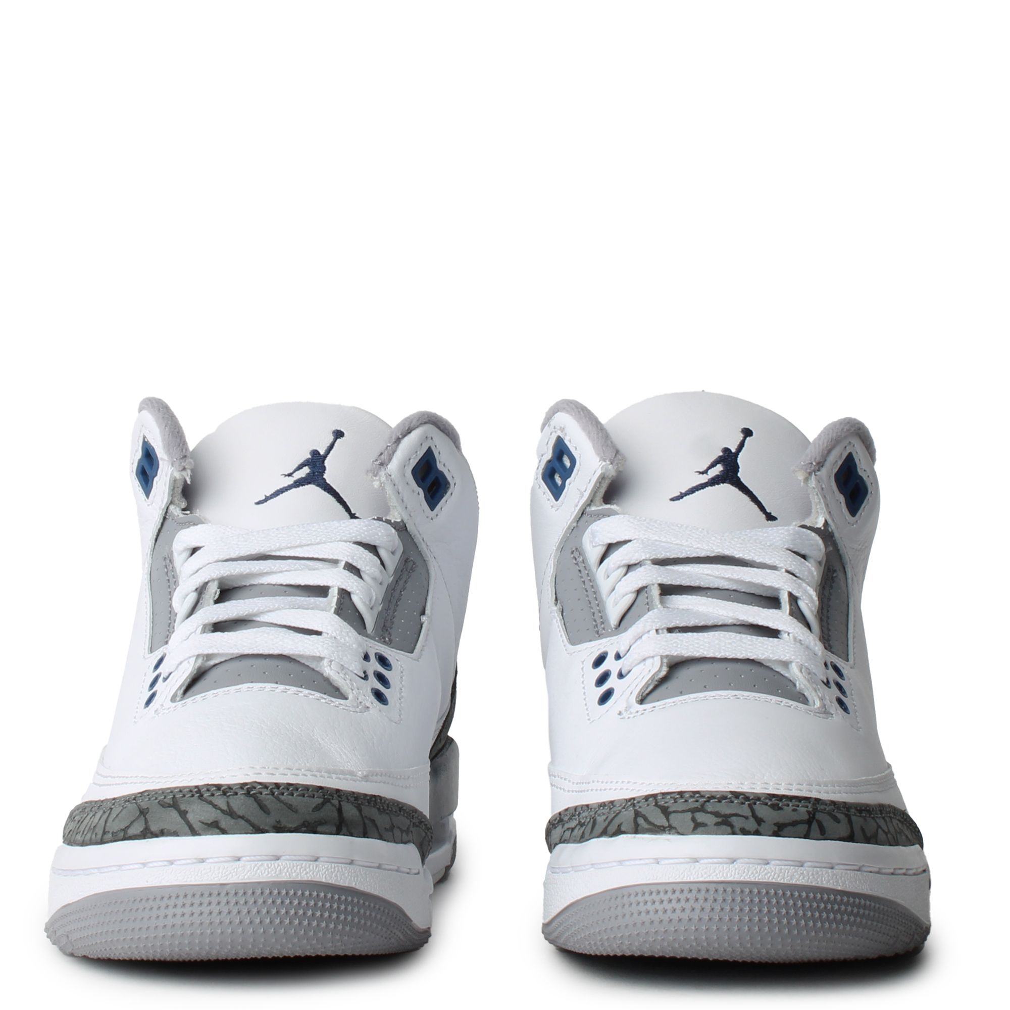  Nike Men's Air Jordan 3 Retro Racer Blue, White/Black/Cement  Grey/Racer, 7