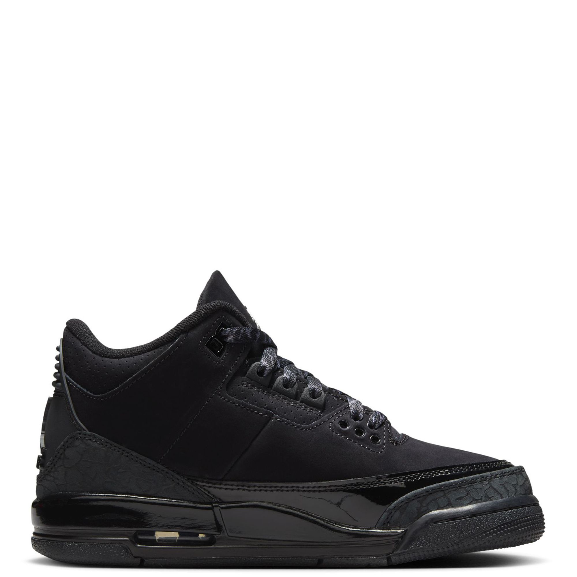 NIKE AIR JORDAN 3 RETRO BLACK/DARK CHARCOAL-WHITE 国内発送 JORDAN AIR JORDAN 3 RETRO (GS) DM0967 001 - Shiekh