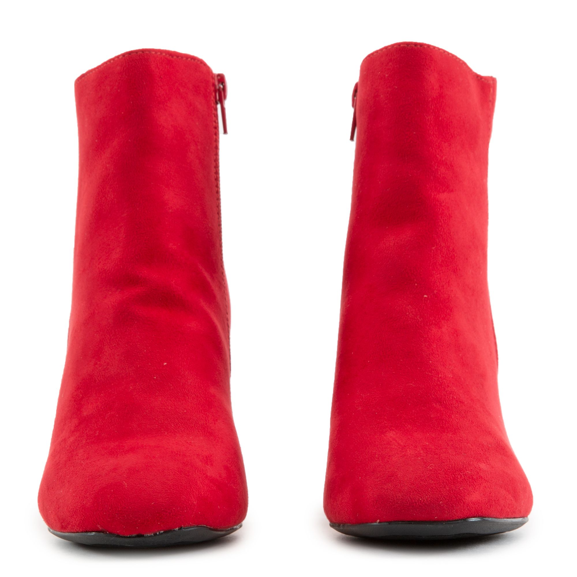 red square toe boots