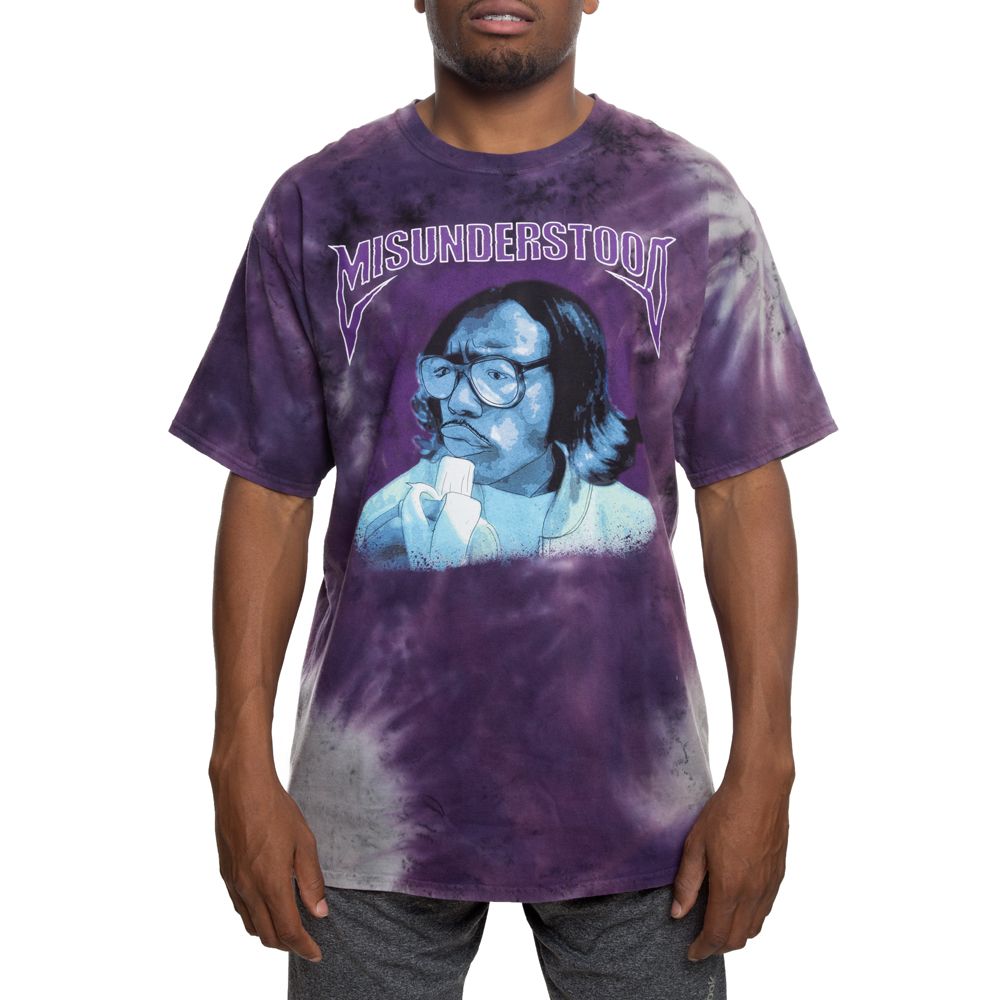 graphic tee purple