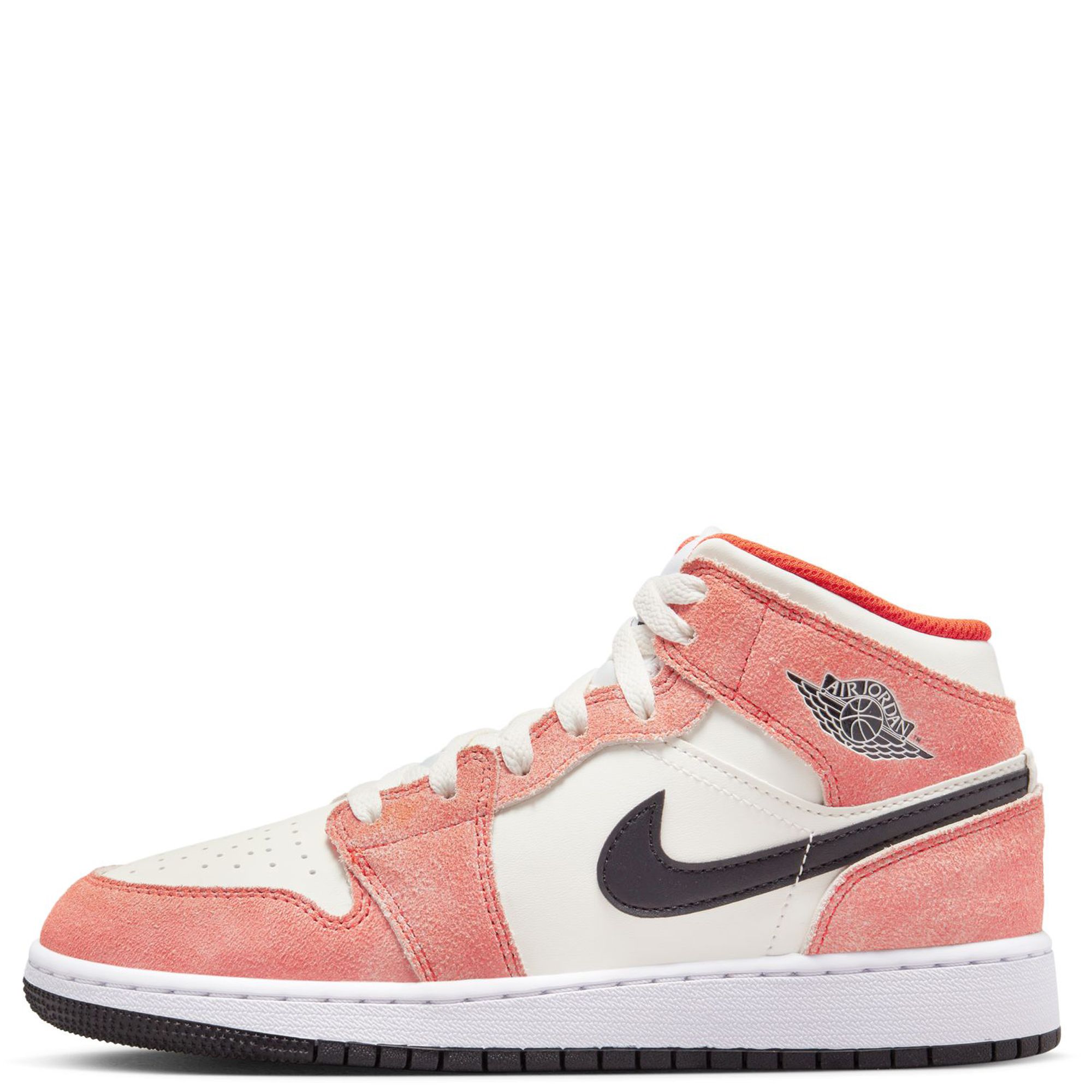 Orange jordan 1 grade school on sale