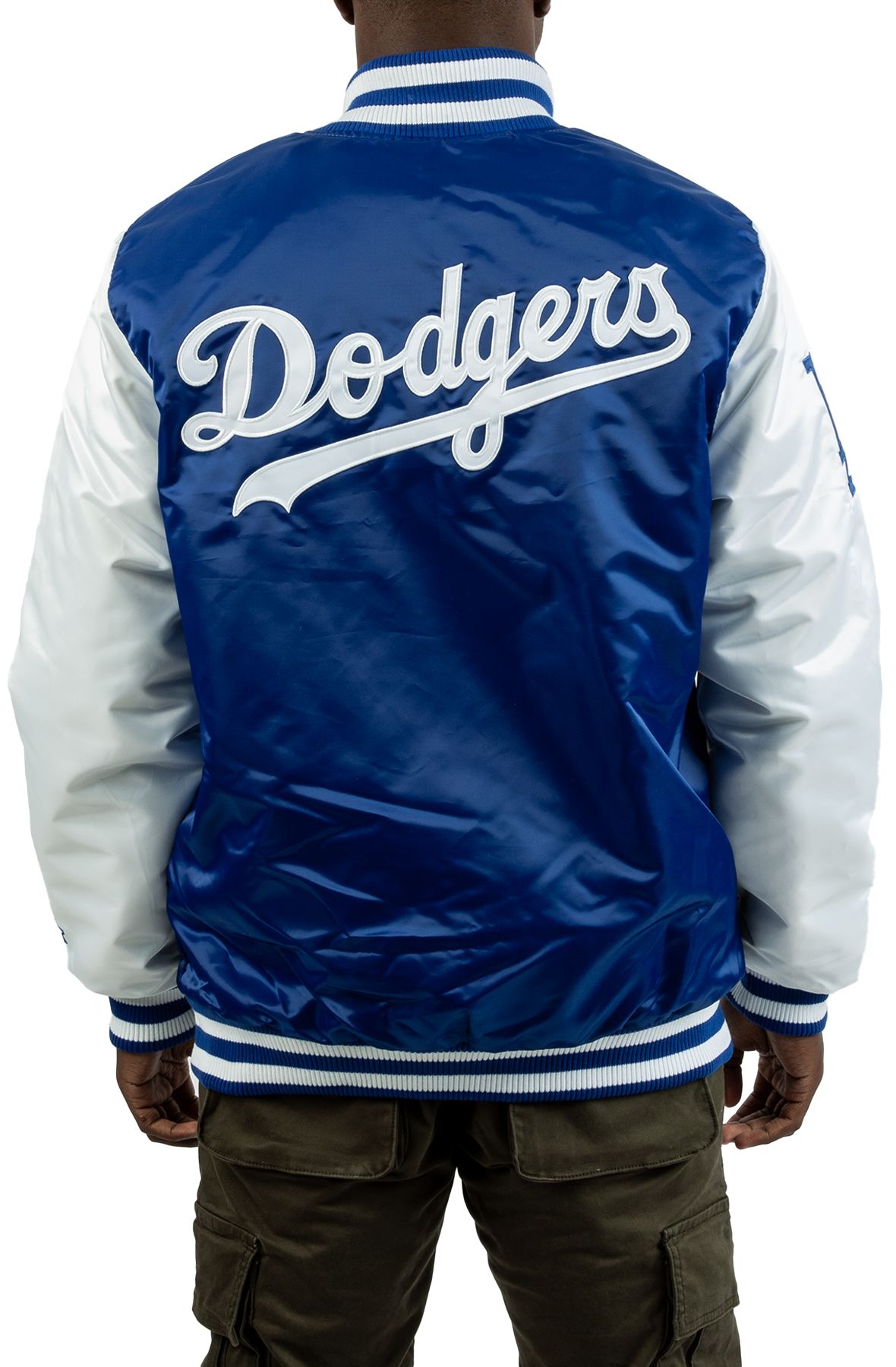 STARTER Los Angeles Dodgers Blown Up Logo Jacket LS250561 LAD - Shiekh