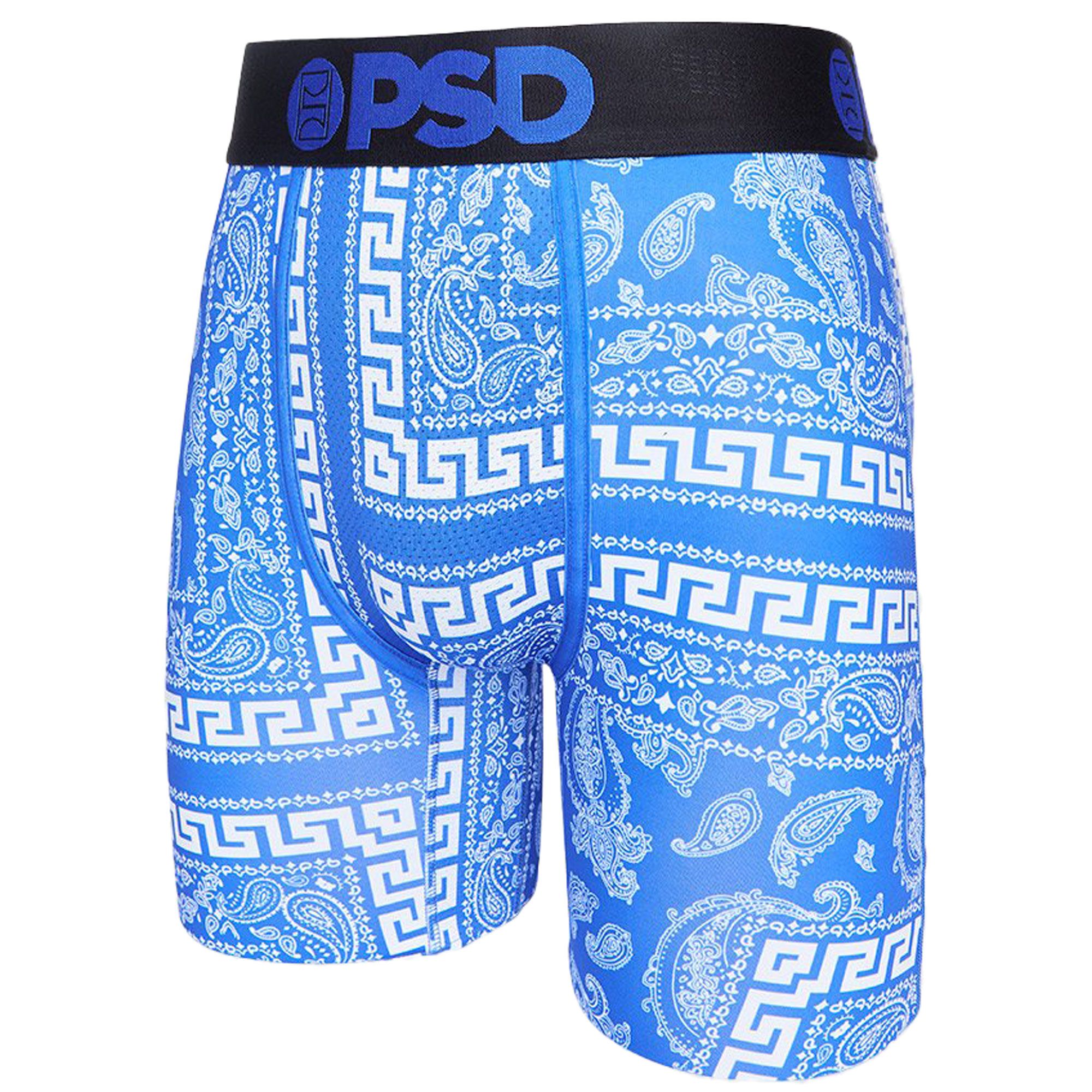 PSD Men's Magic City Blue Boxer Brief Underwear : : Clothing,  Shoes & Accessories