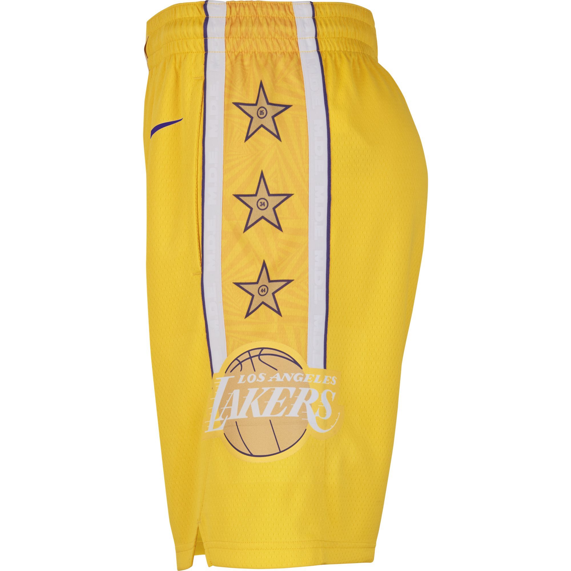los angeles lakers nike city edition swingman short