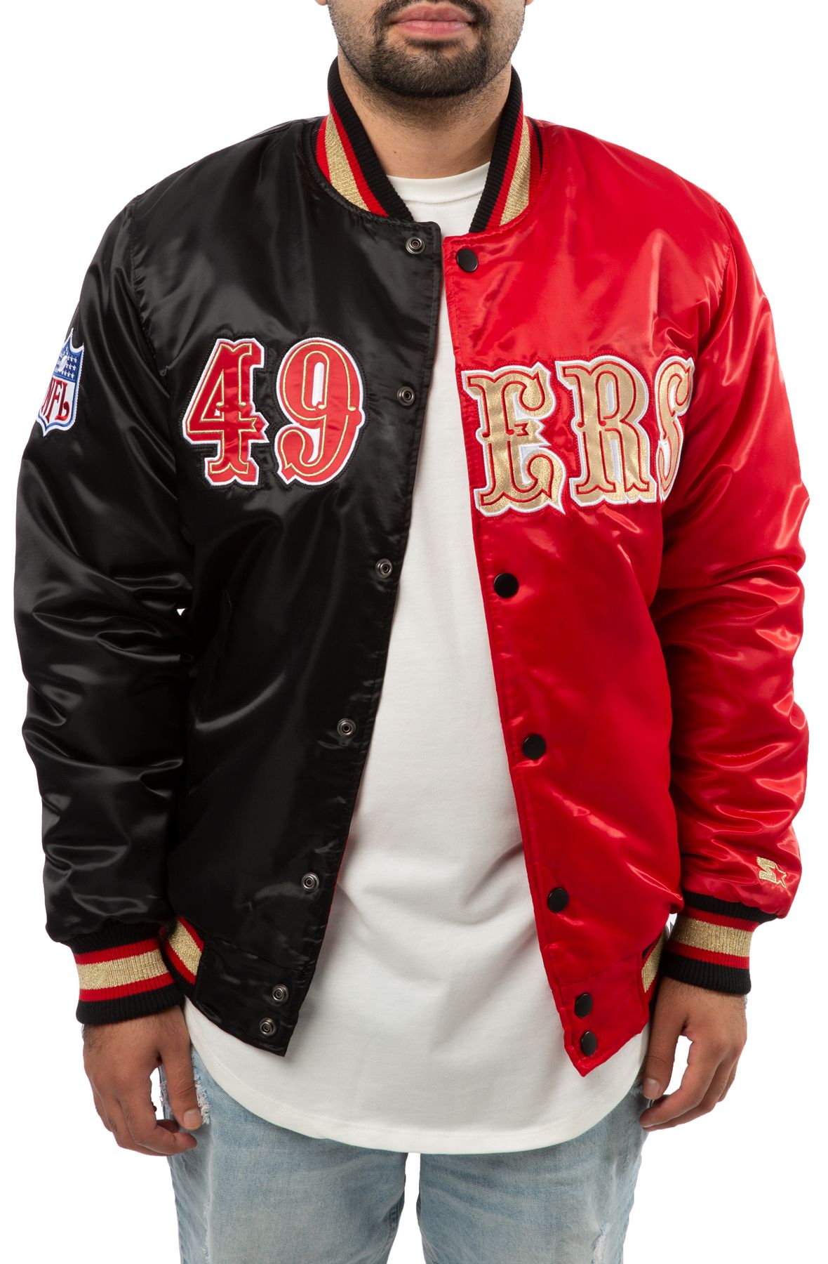 STARTER San Francisco 49ers Jacket LS90E168 SNF - Karmaloop