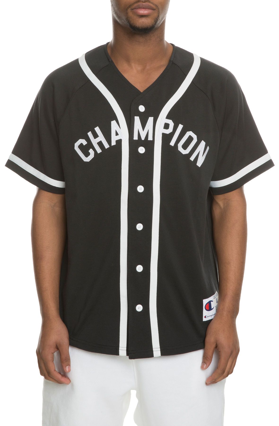 Primitive Tokyo Champion Black Baseball Jersey