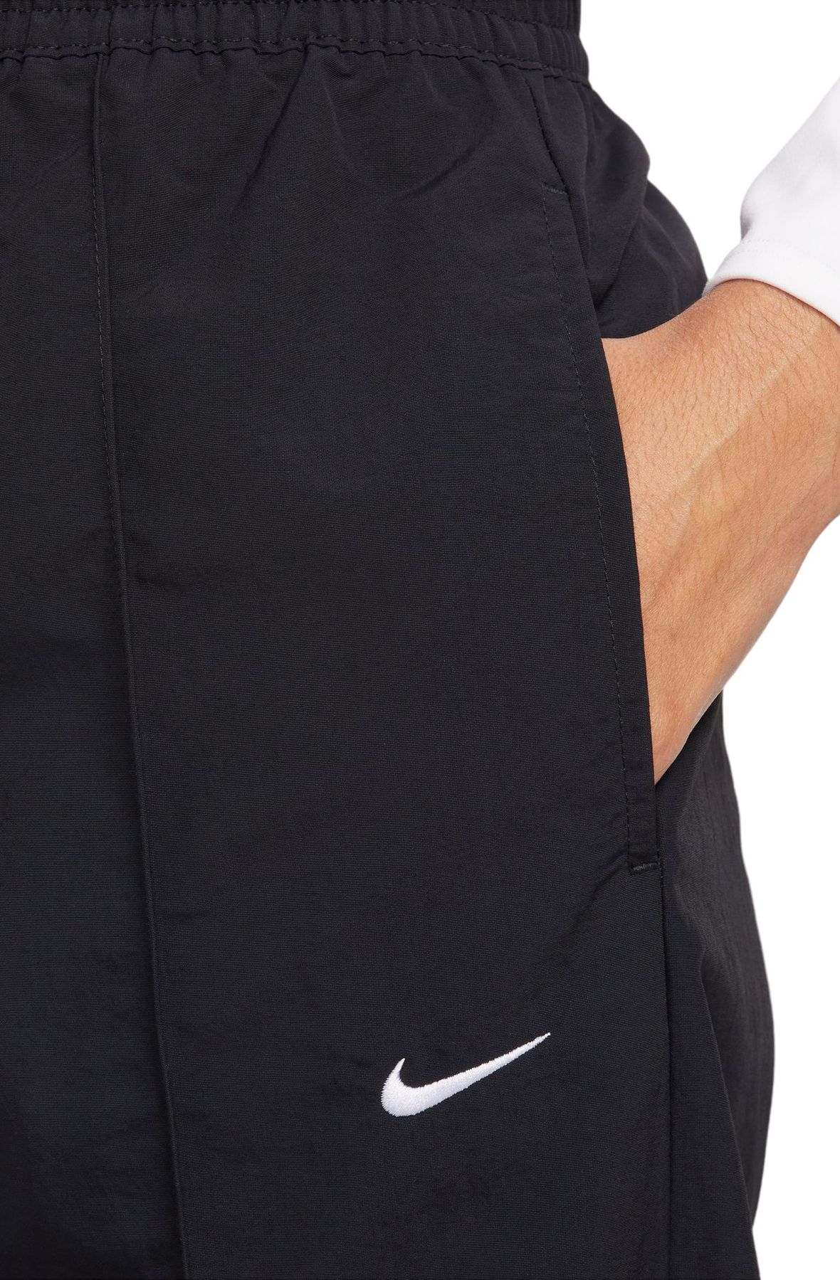 NIKE Everything Wovens Mid-Rise Open-Hem Pants FQ3588 010